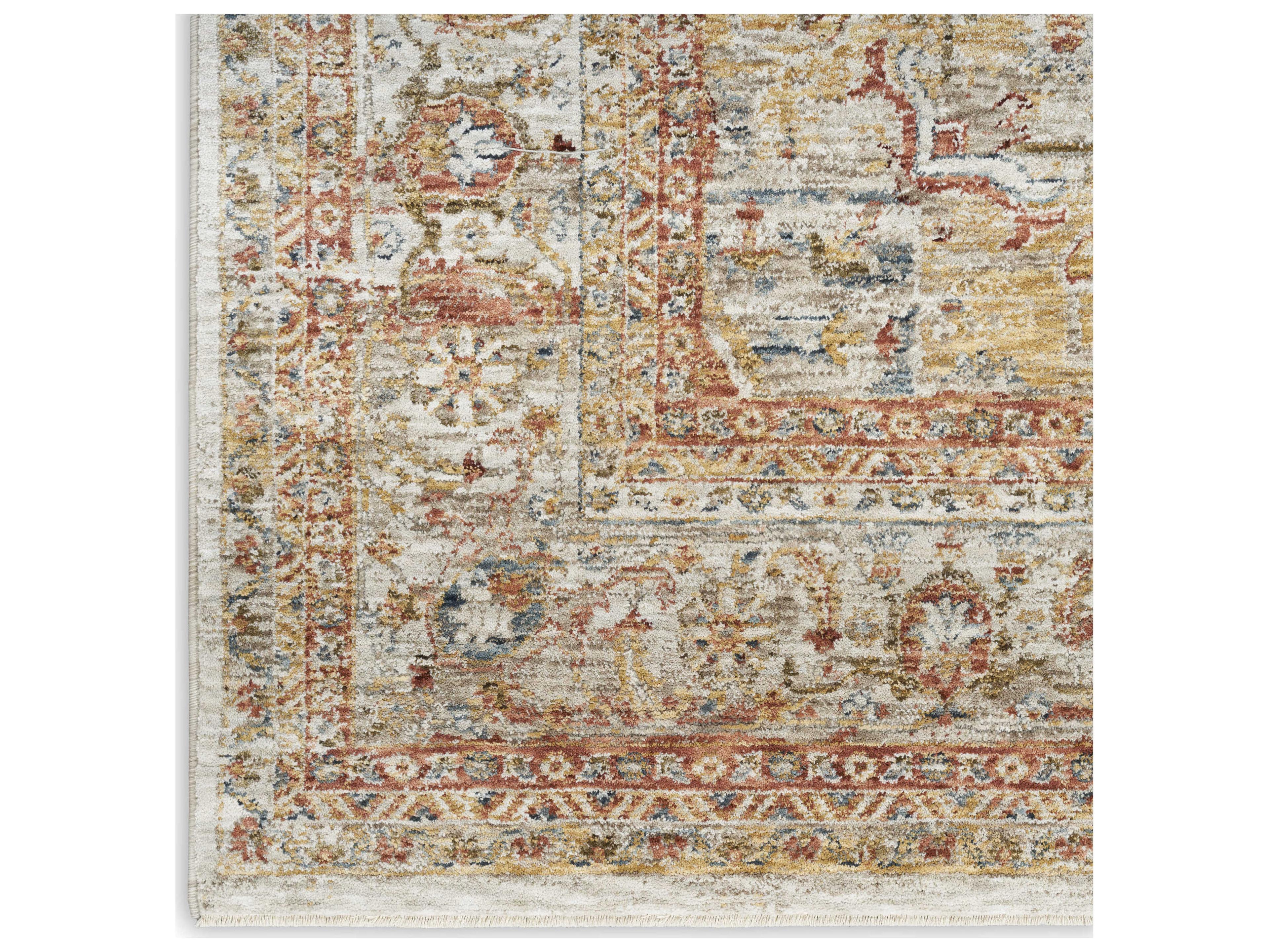 Nourison Sahar Bordered Runner Area Rug