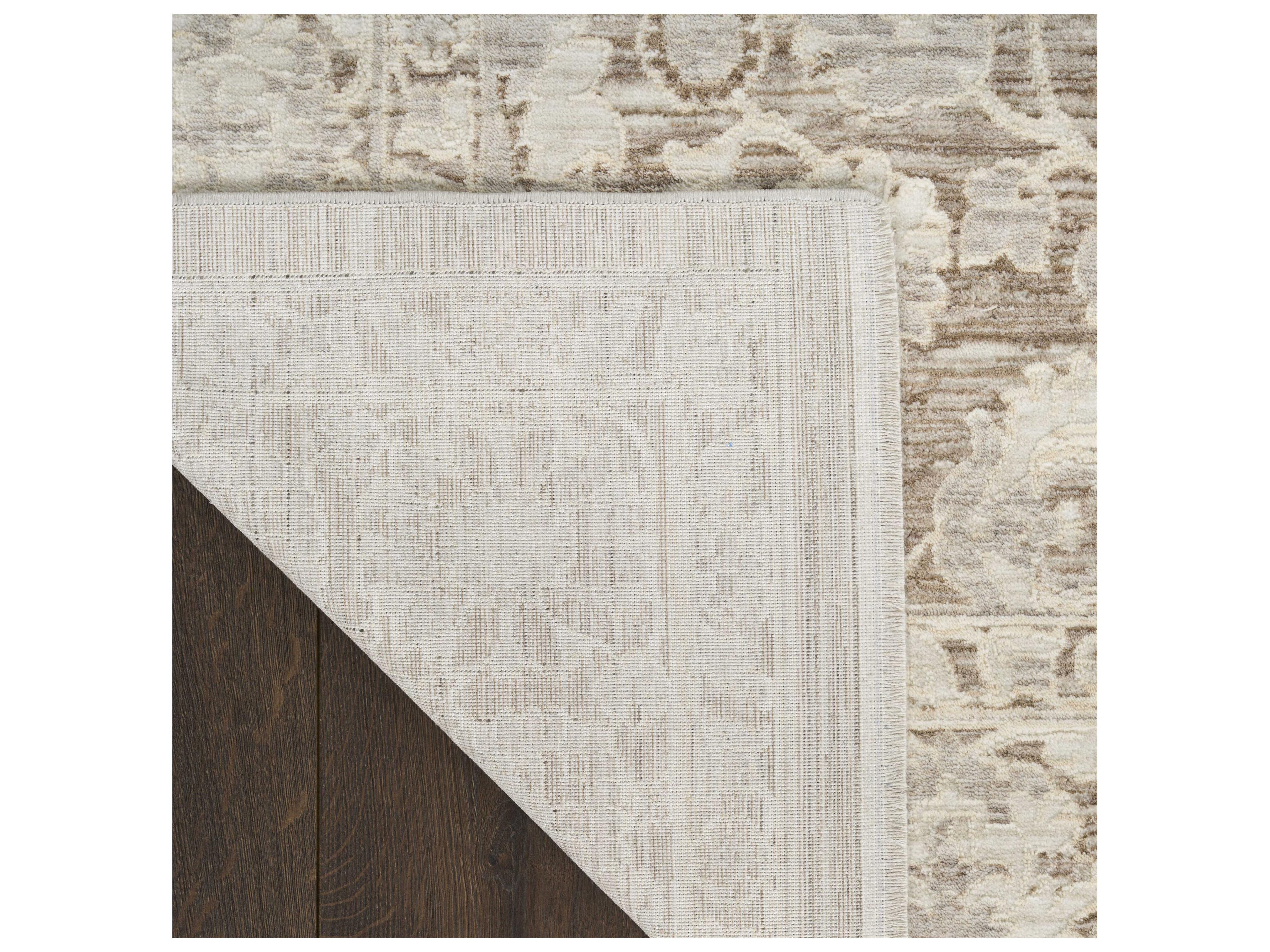 Nourison Shadows Bordered Runner Area Rug