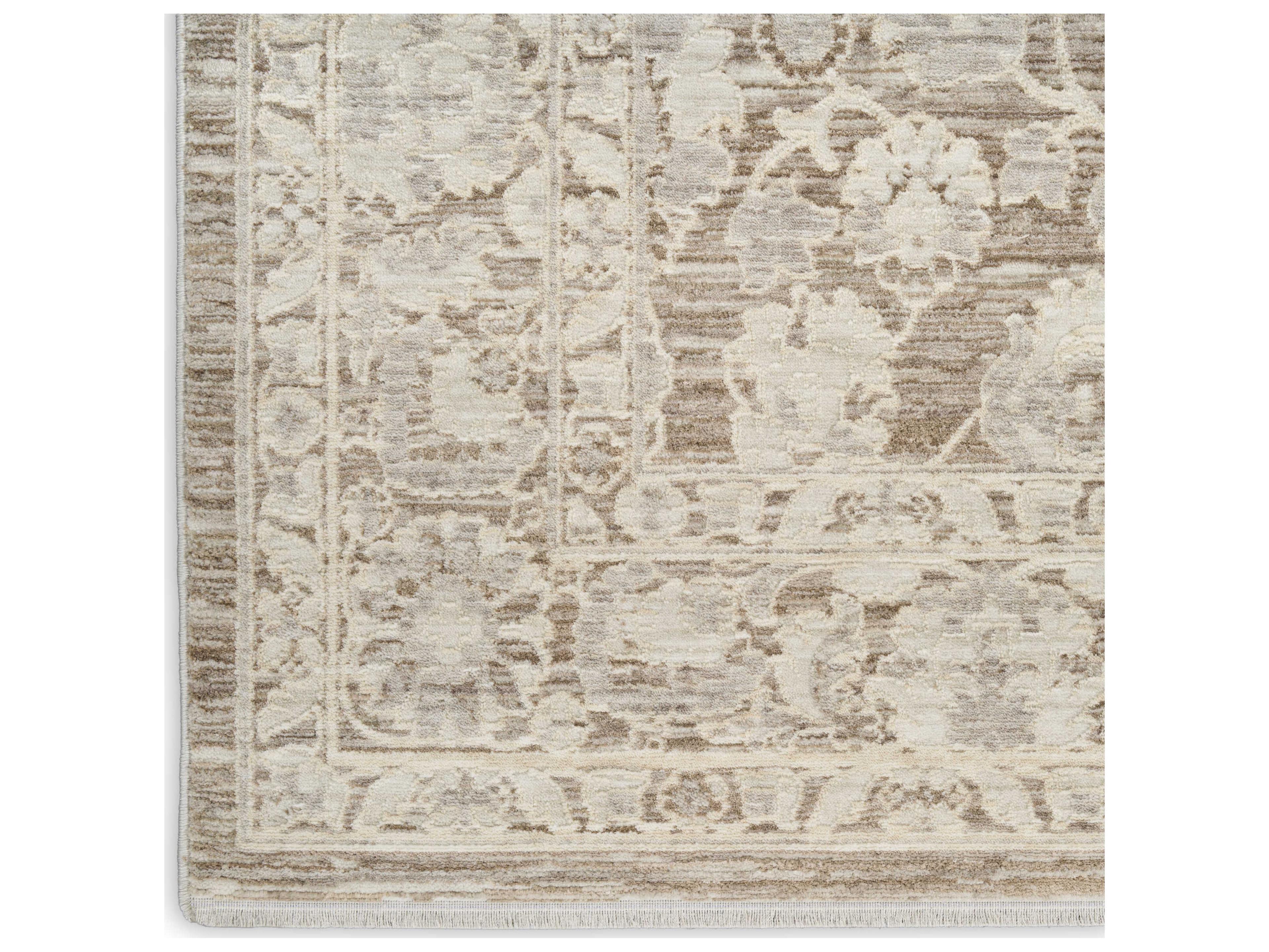 Nourison Shadows Bordered Runner Area Rug