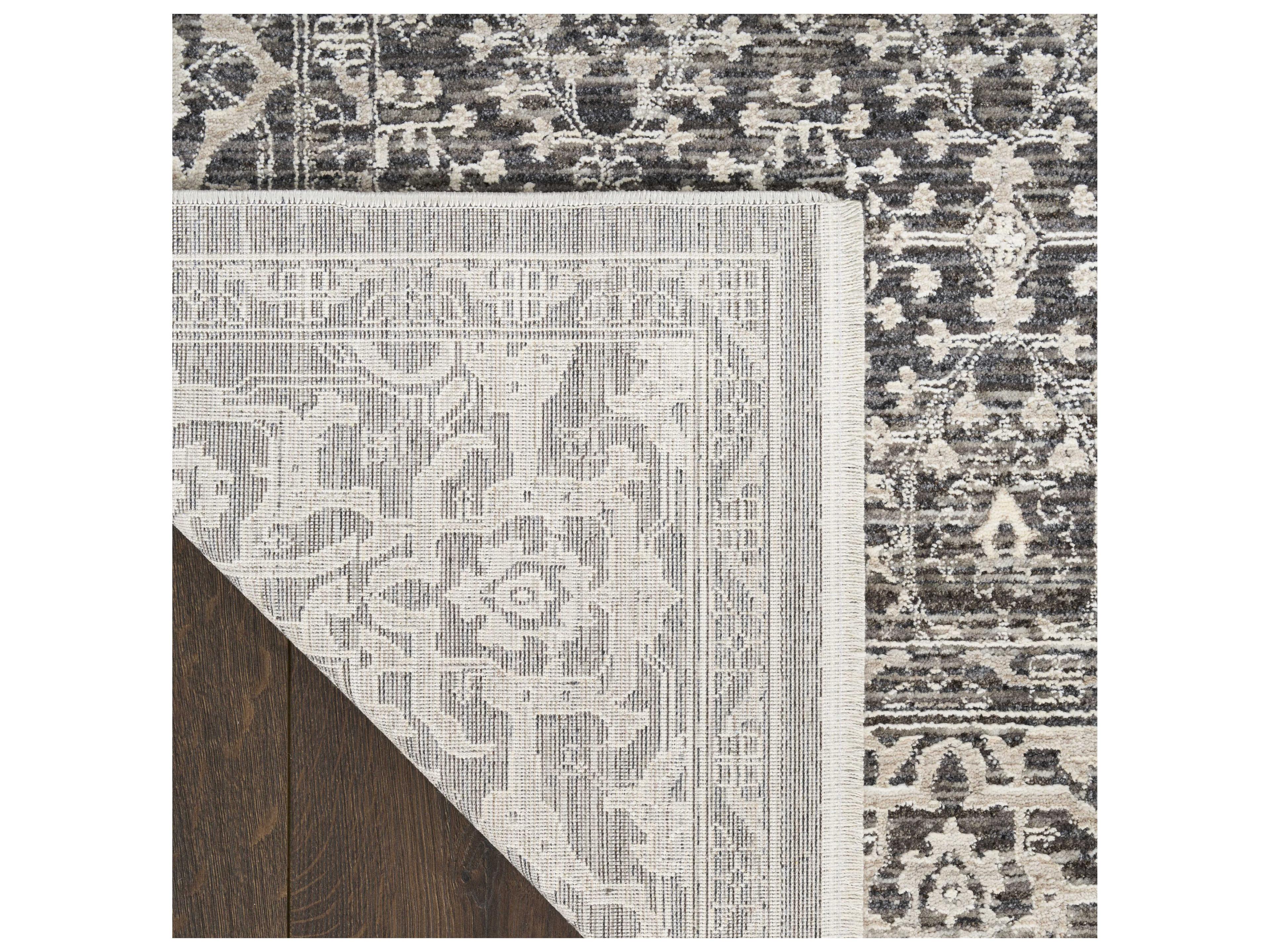 Nourison Shadows Bordered Runner Area Rug