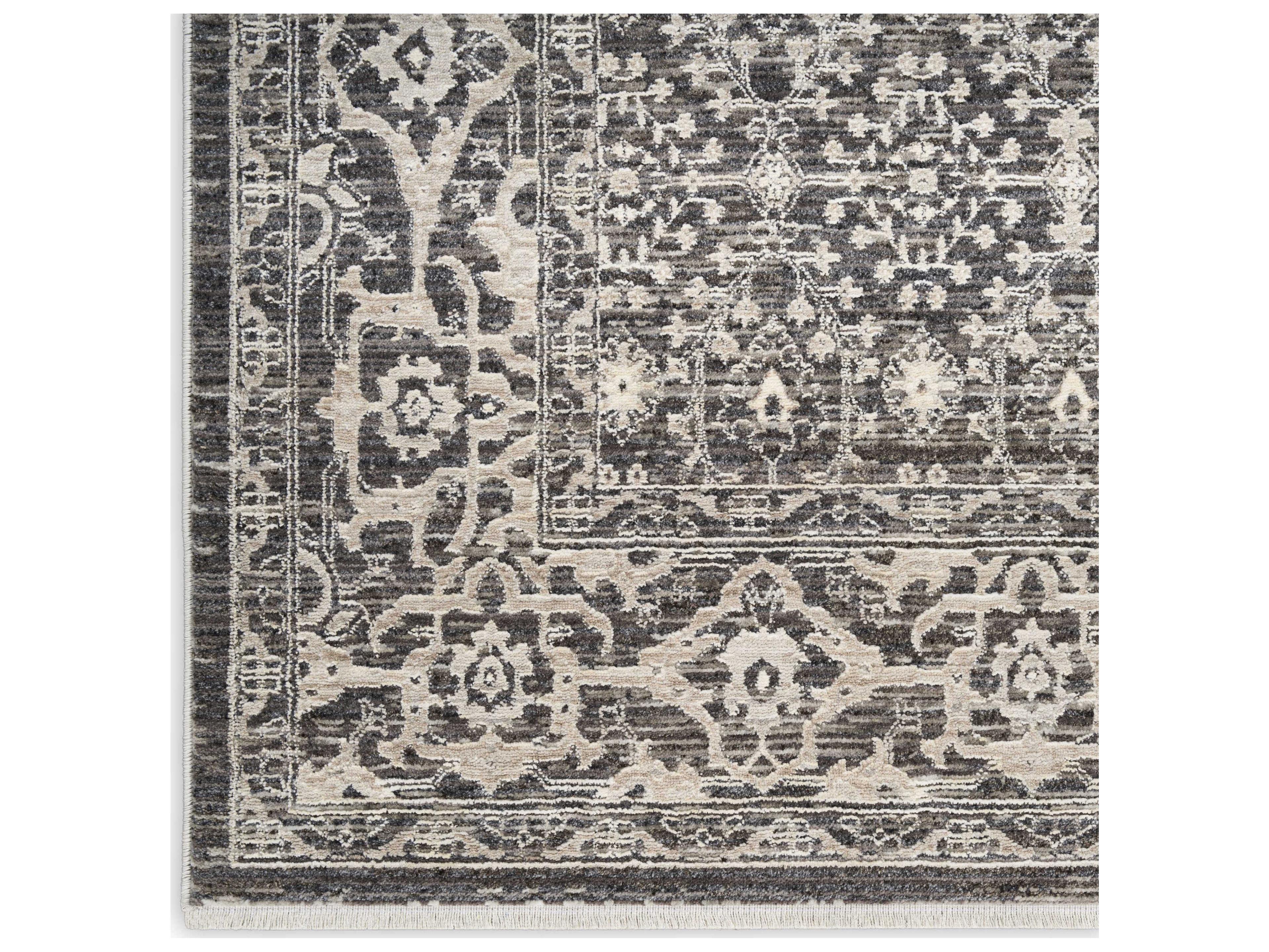 Nourison Shadows Bordered Runner Area Rug