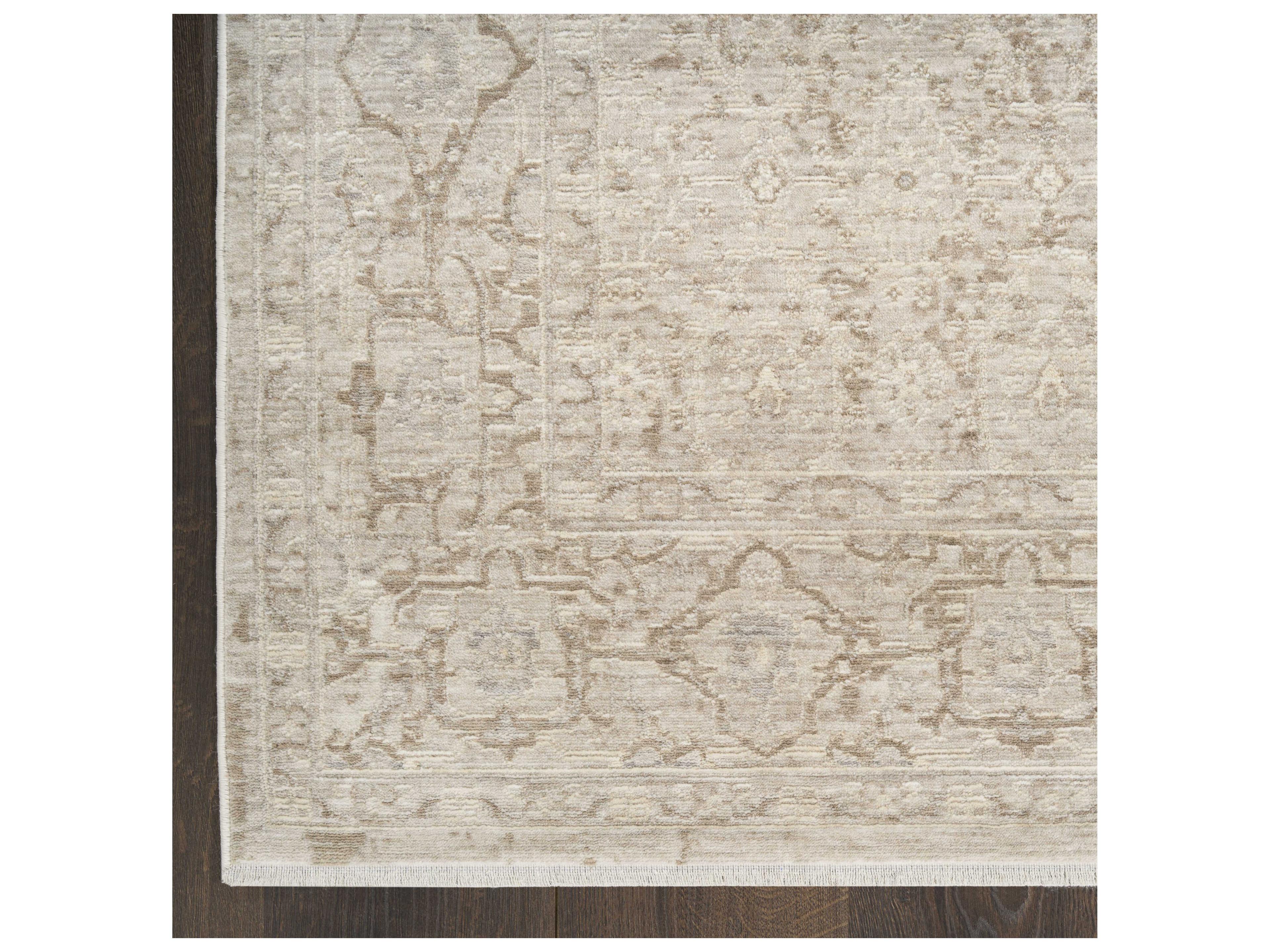 Nourison Shadows Bordered Runner Area Rug