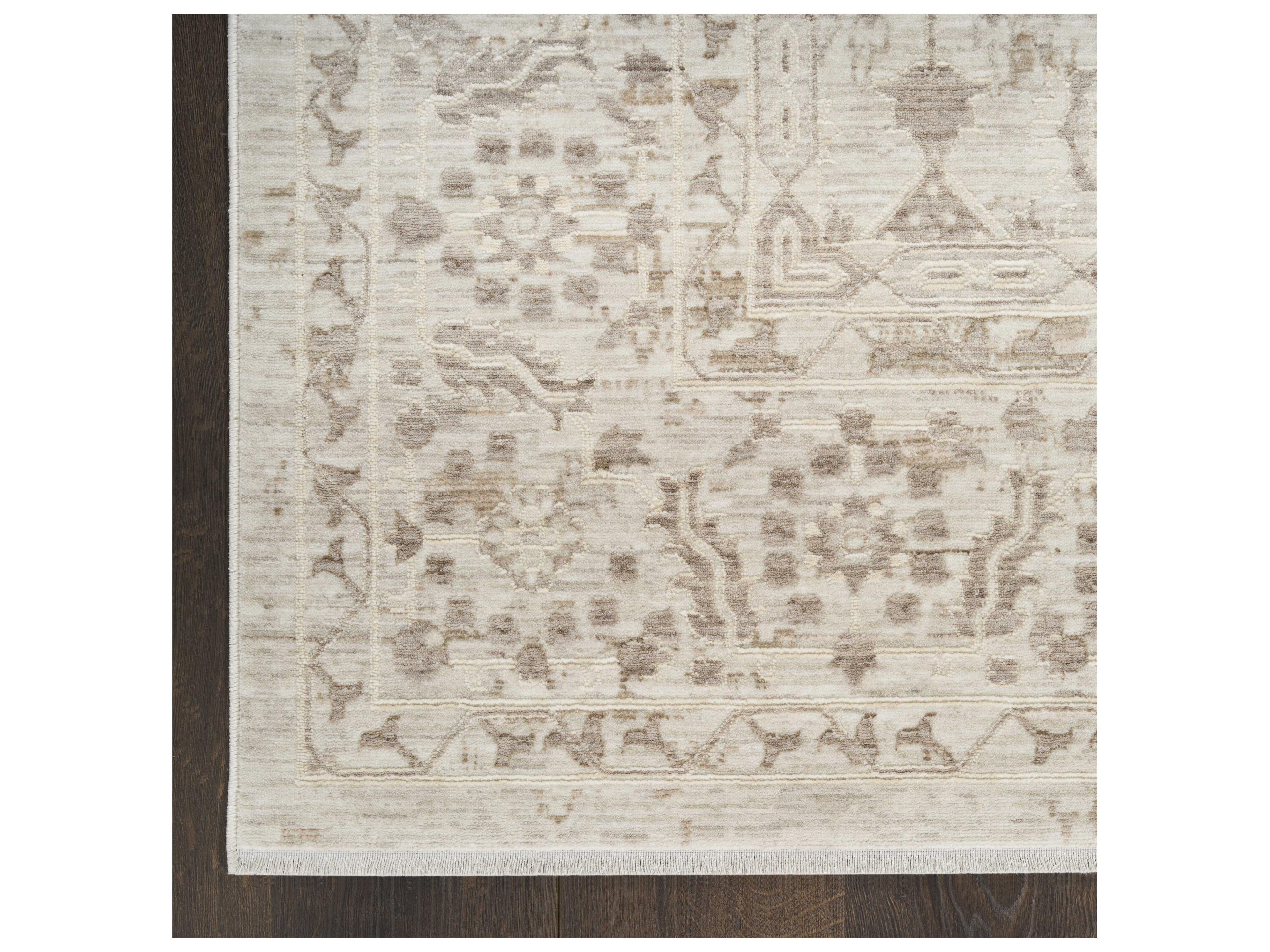 Nourison Shadows Bordered Runner Area Rug