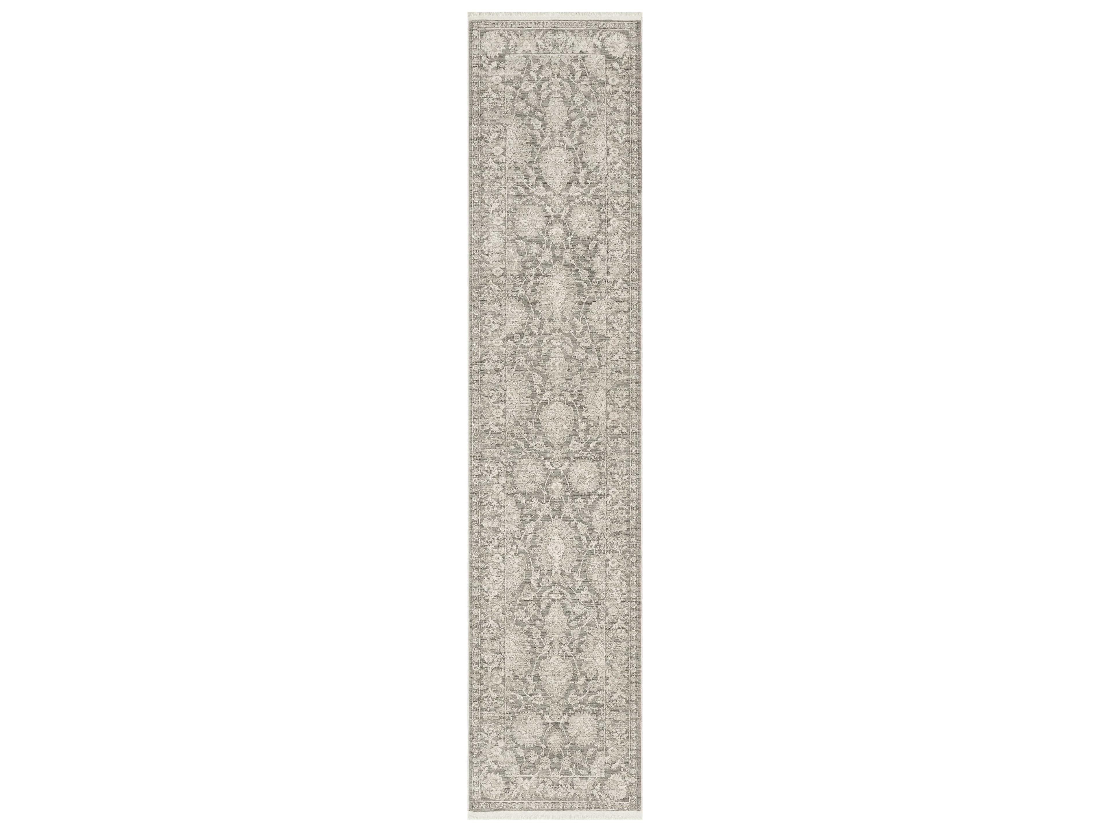 Nourison Shadows Bordered Runner Area Rug