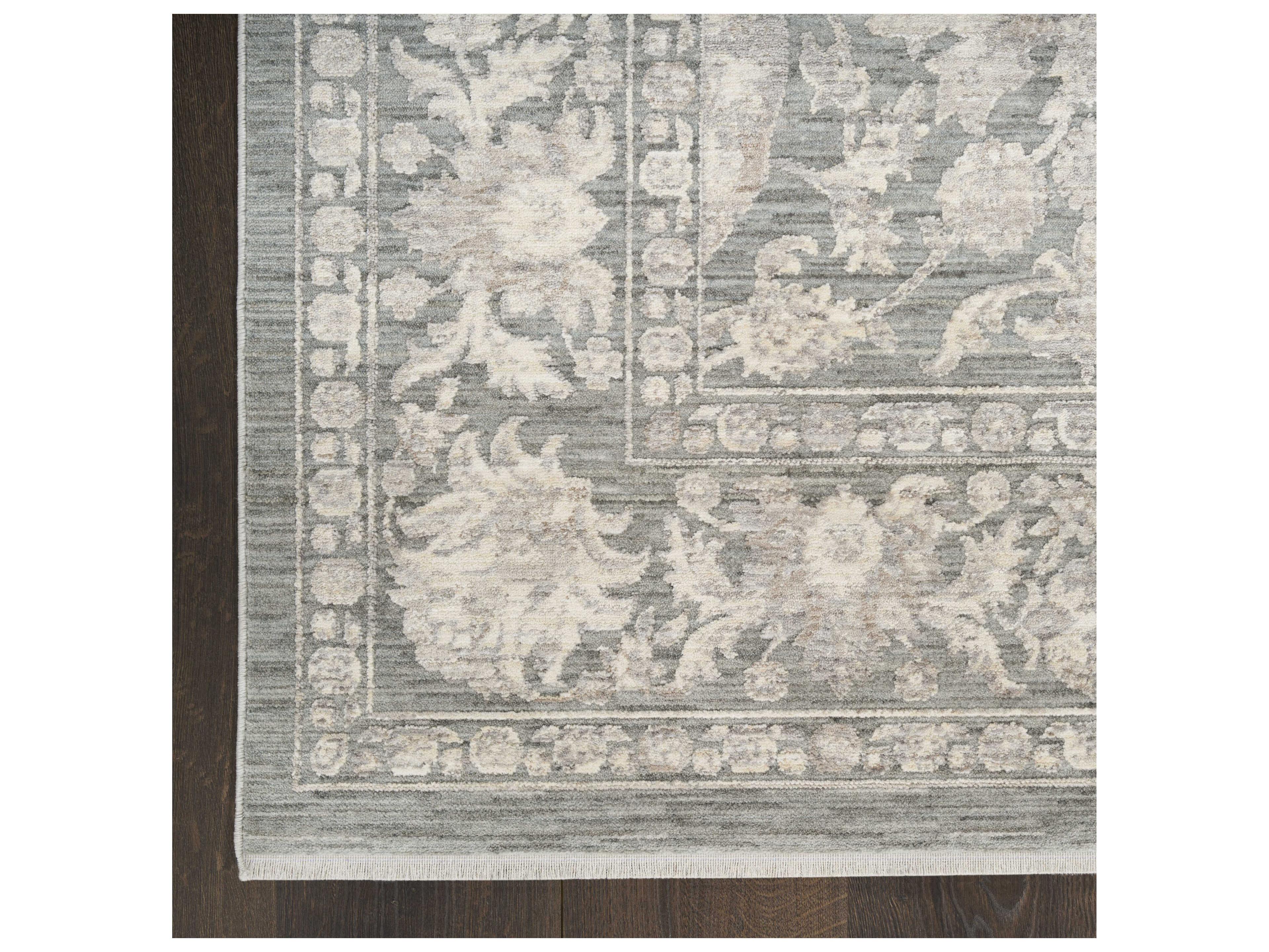 Nourison Shadows Bordered Runner Area Rug