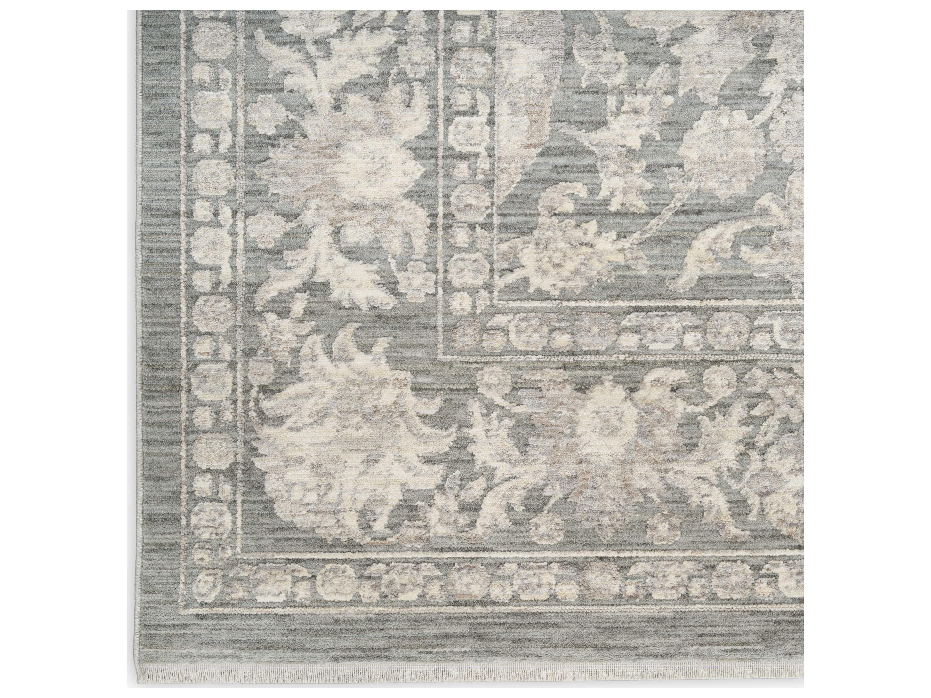 Nourison Shadows Bordered Runner Area Rug