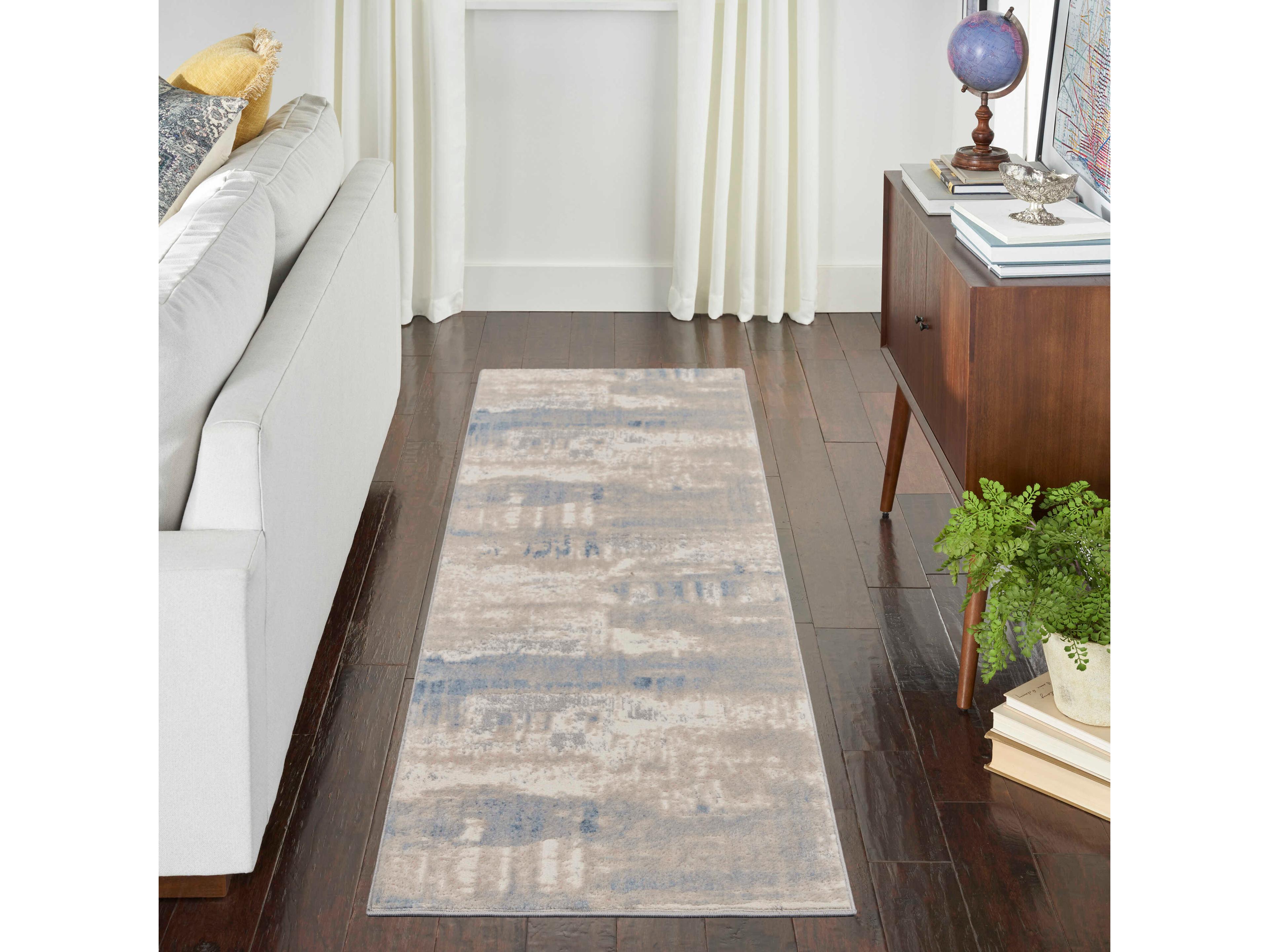Nourison Solace Abstract Runner Area Rug