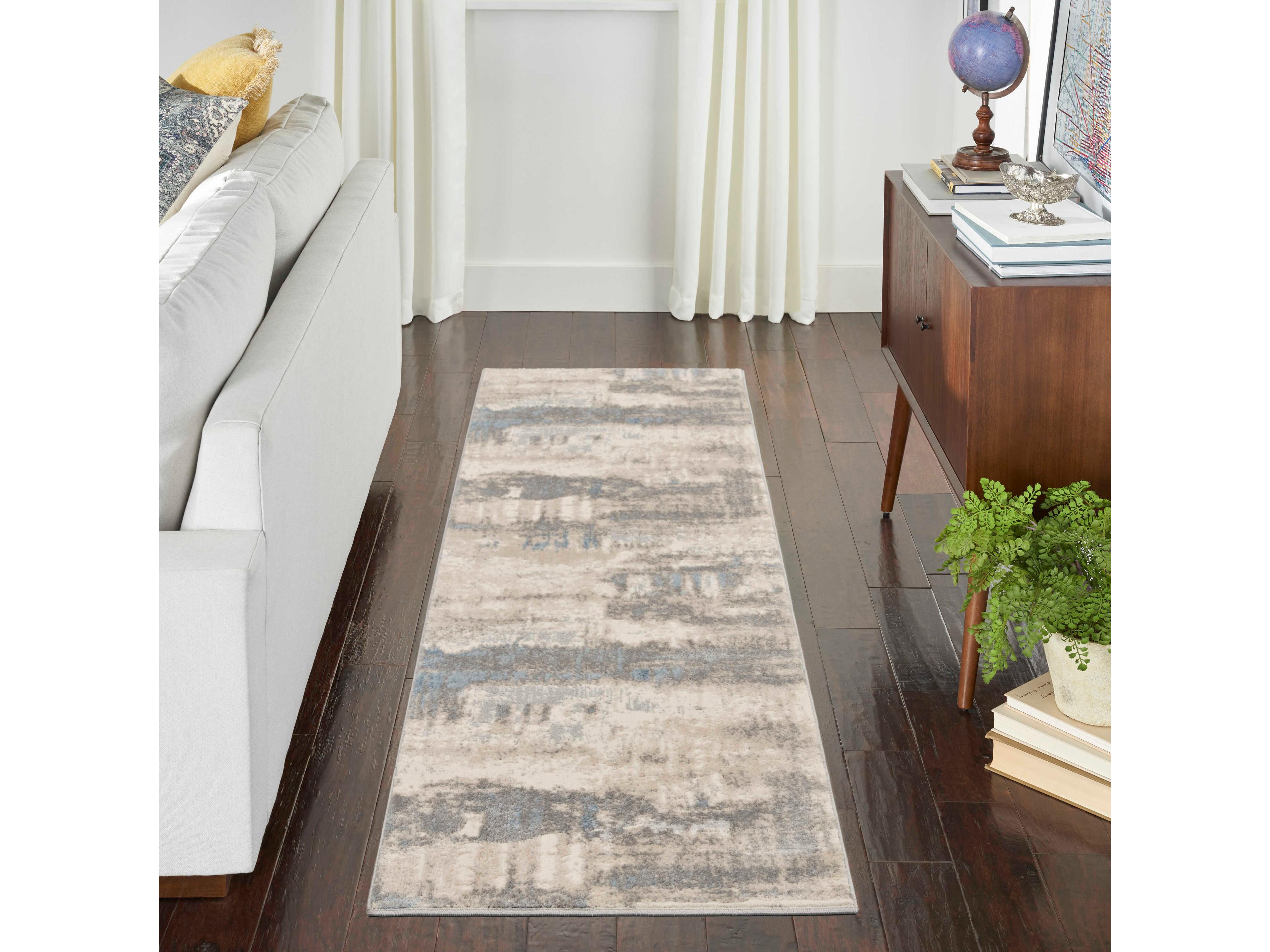 Nourison Solace Abstract Runner Area Rug