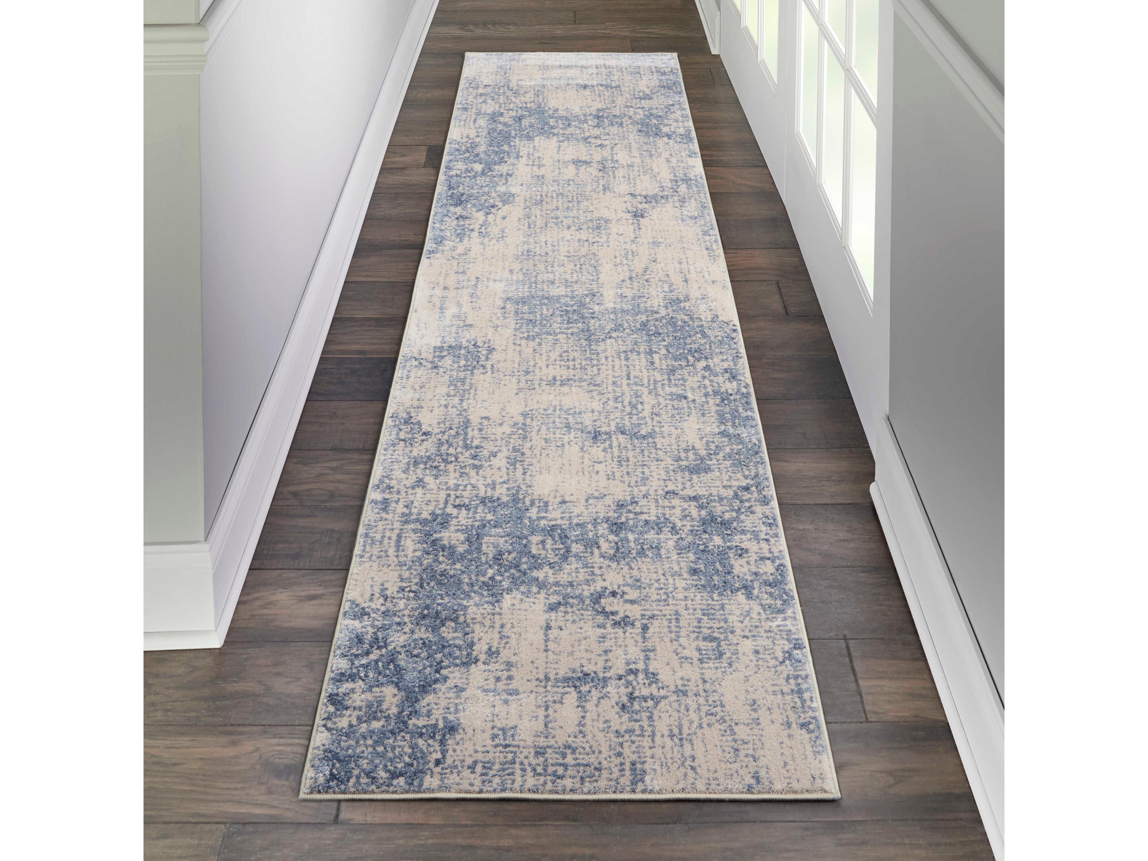 Nourison Silky Textures Abstract Runner Area Rug