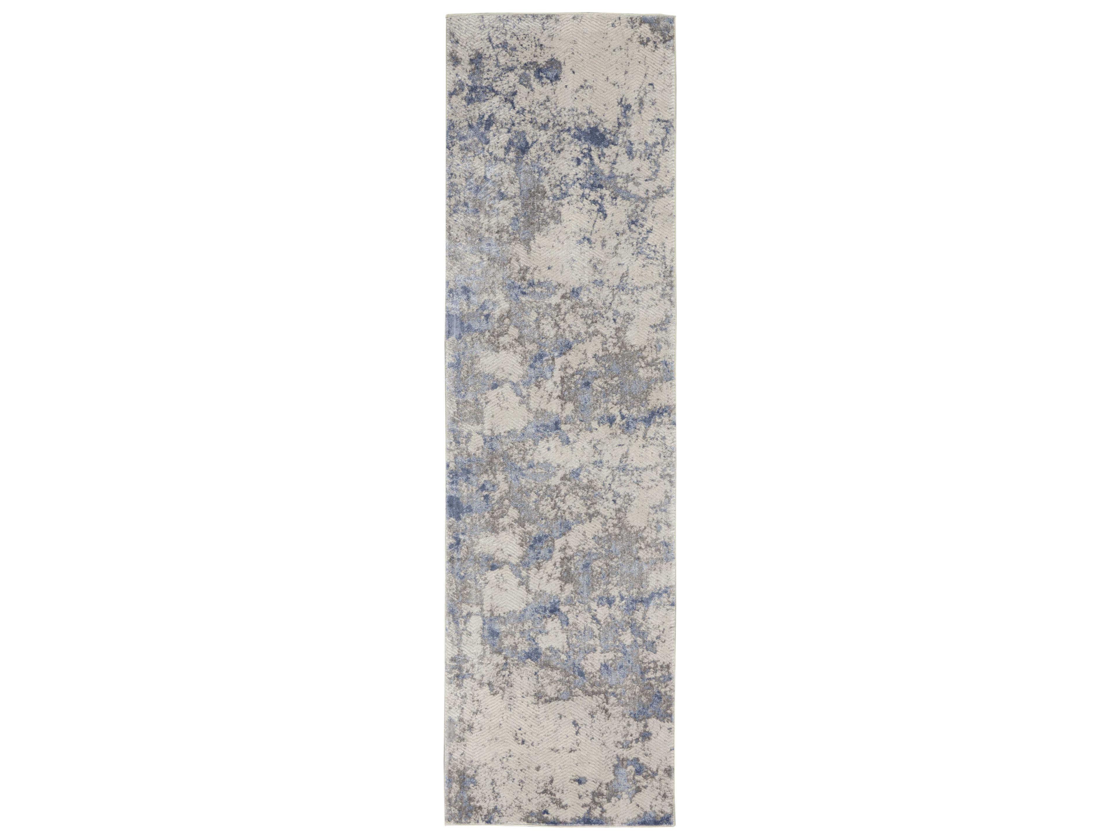 Nourison Silky Textures Abstract Runner Area Rug
