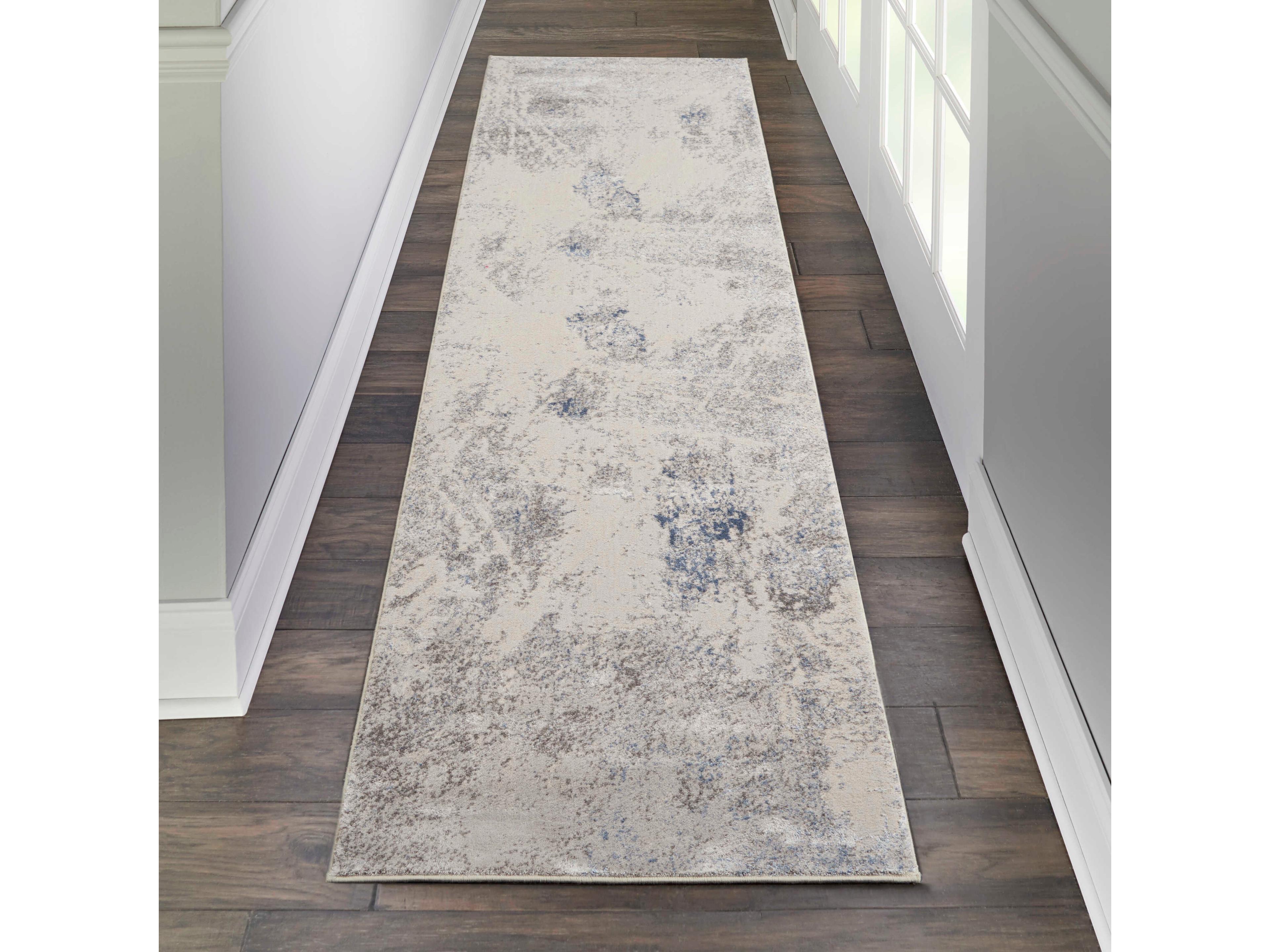 Nourison Silky Textures Abstract Runner Area Rug