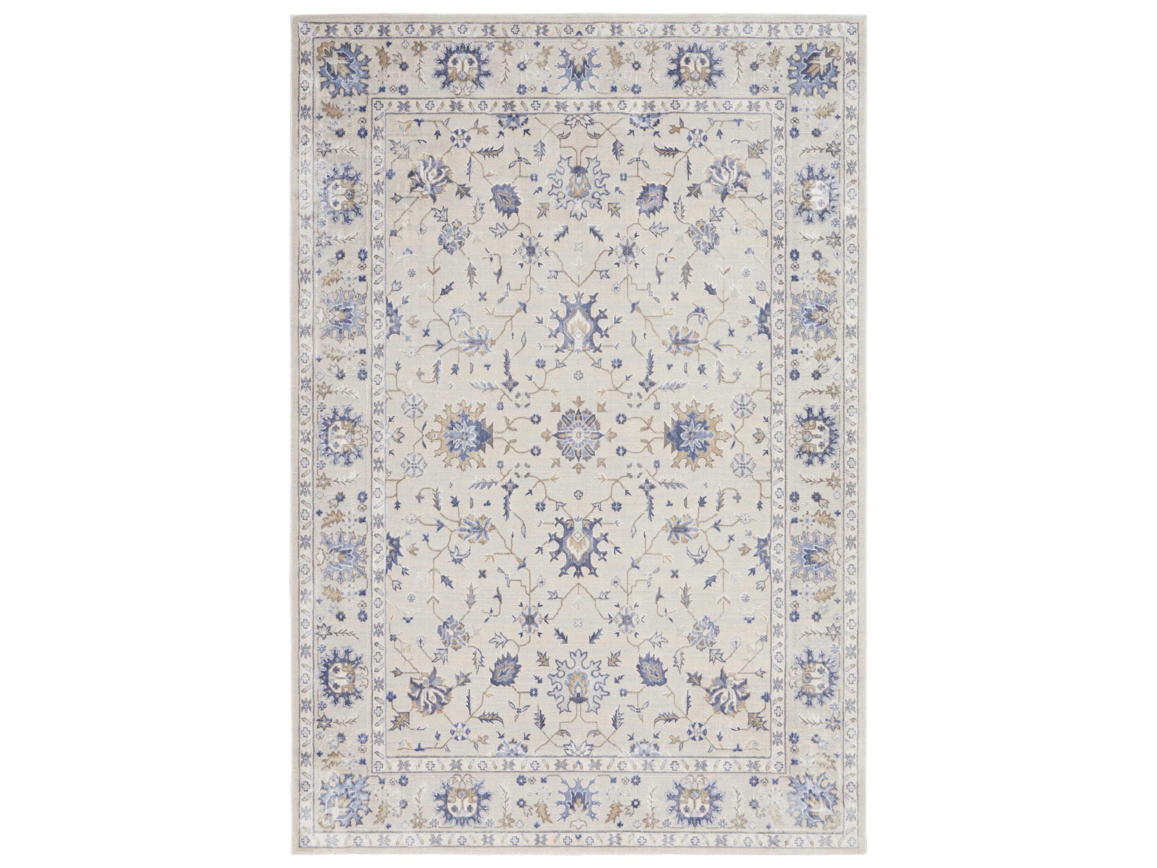 Nourison Silky Textures Bordered Area Rug