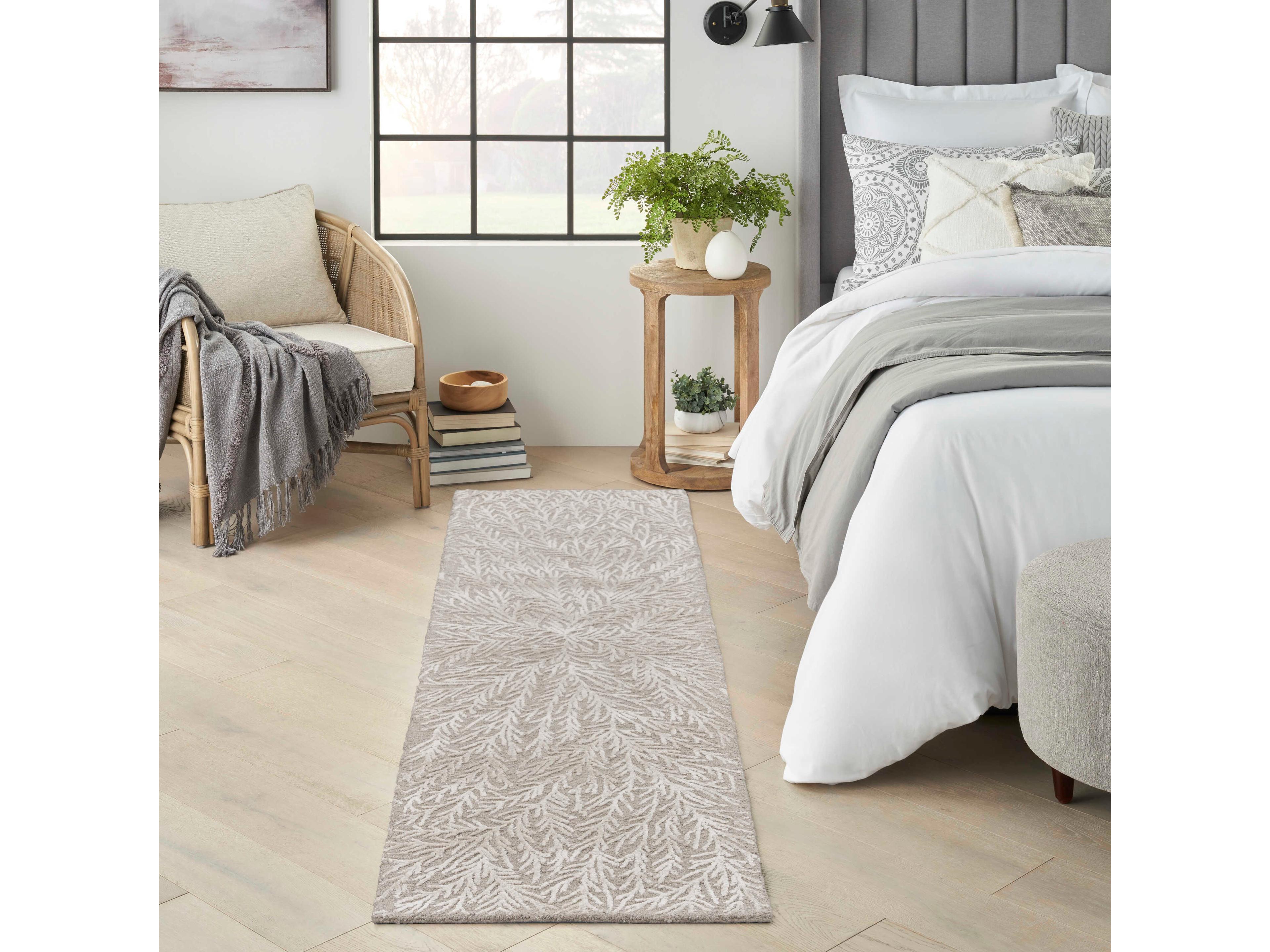 Nourison Ma30 Star Floral Runner Area Rug