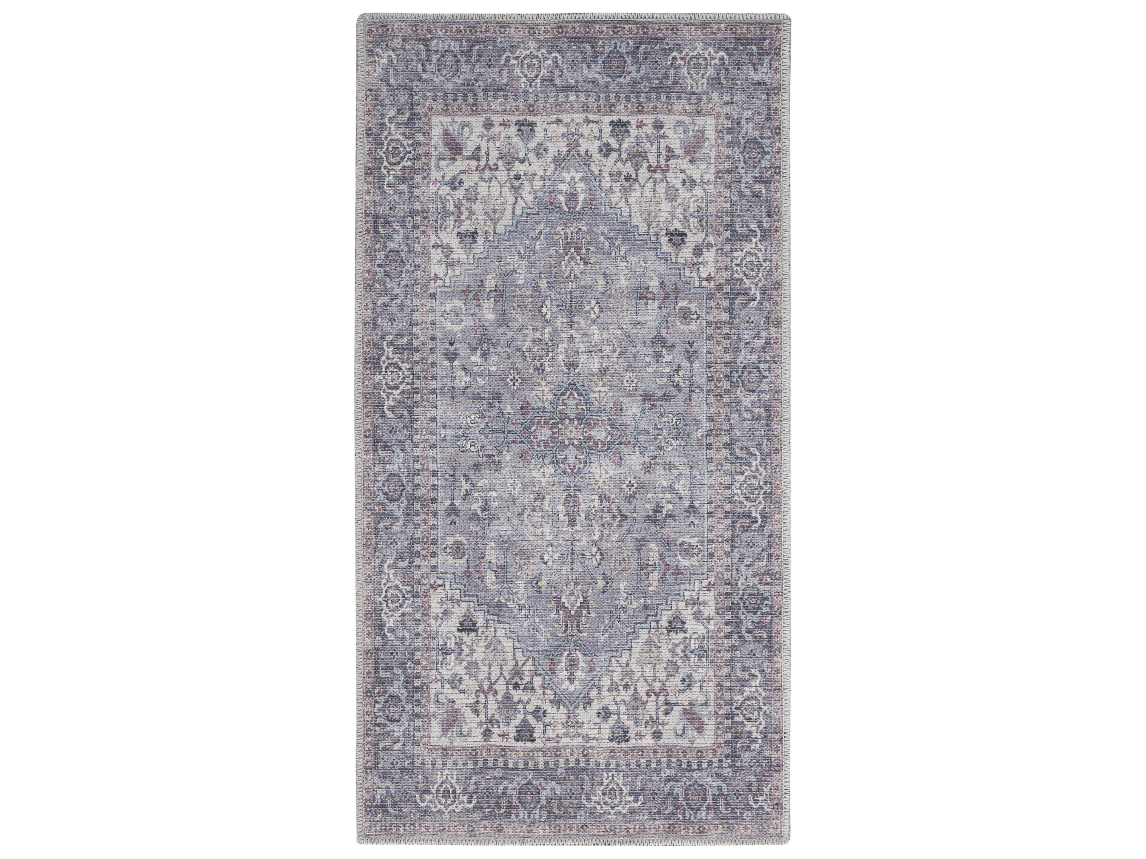 Nourison Nicole Curtis Machine Washable Series 1 Bordered Area Rug