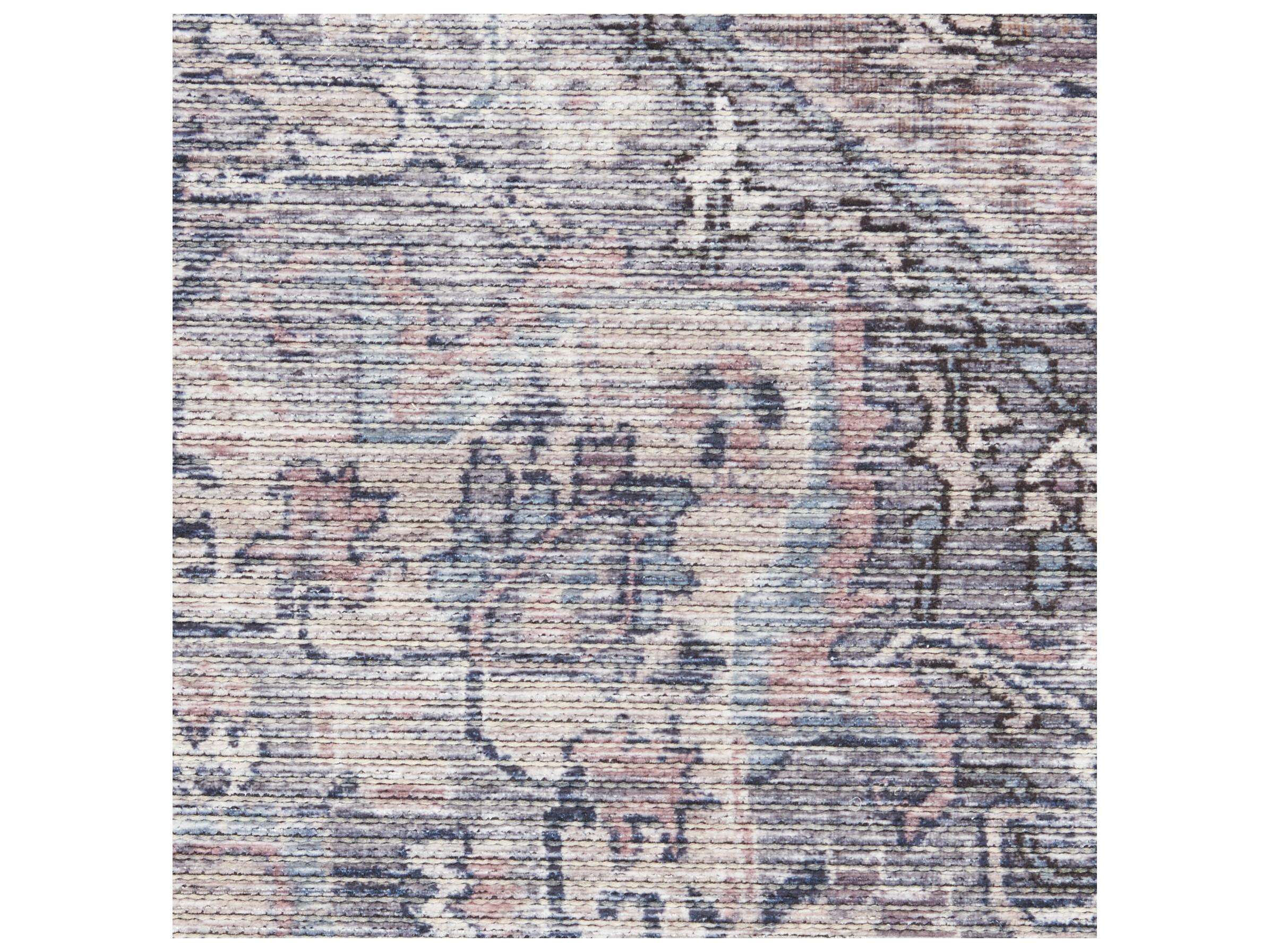 Nourison Machine Washable Series-1 Bordered Runner Area Rug