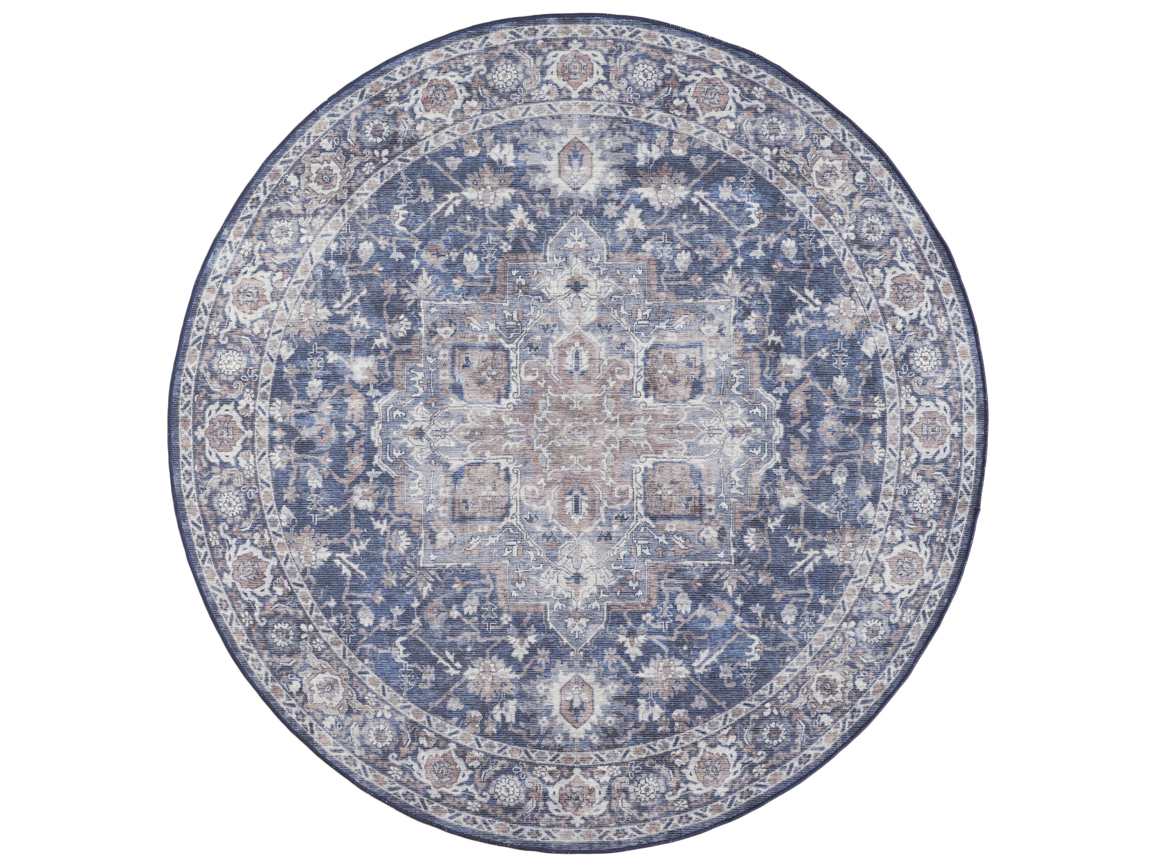 Nourison Machine Washable Series 1 Bordered Area Rug