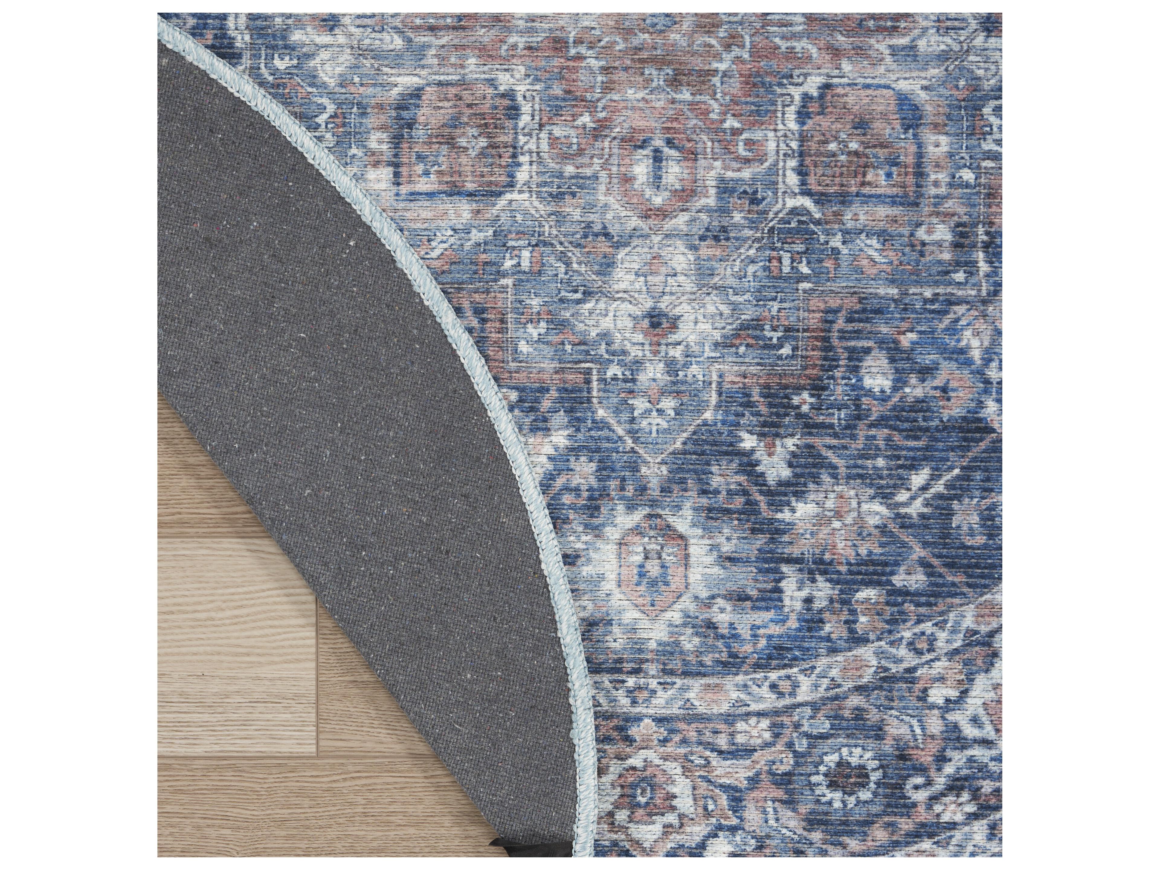 Nourison Machine Washable Series 1 Bordered Area Rug