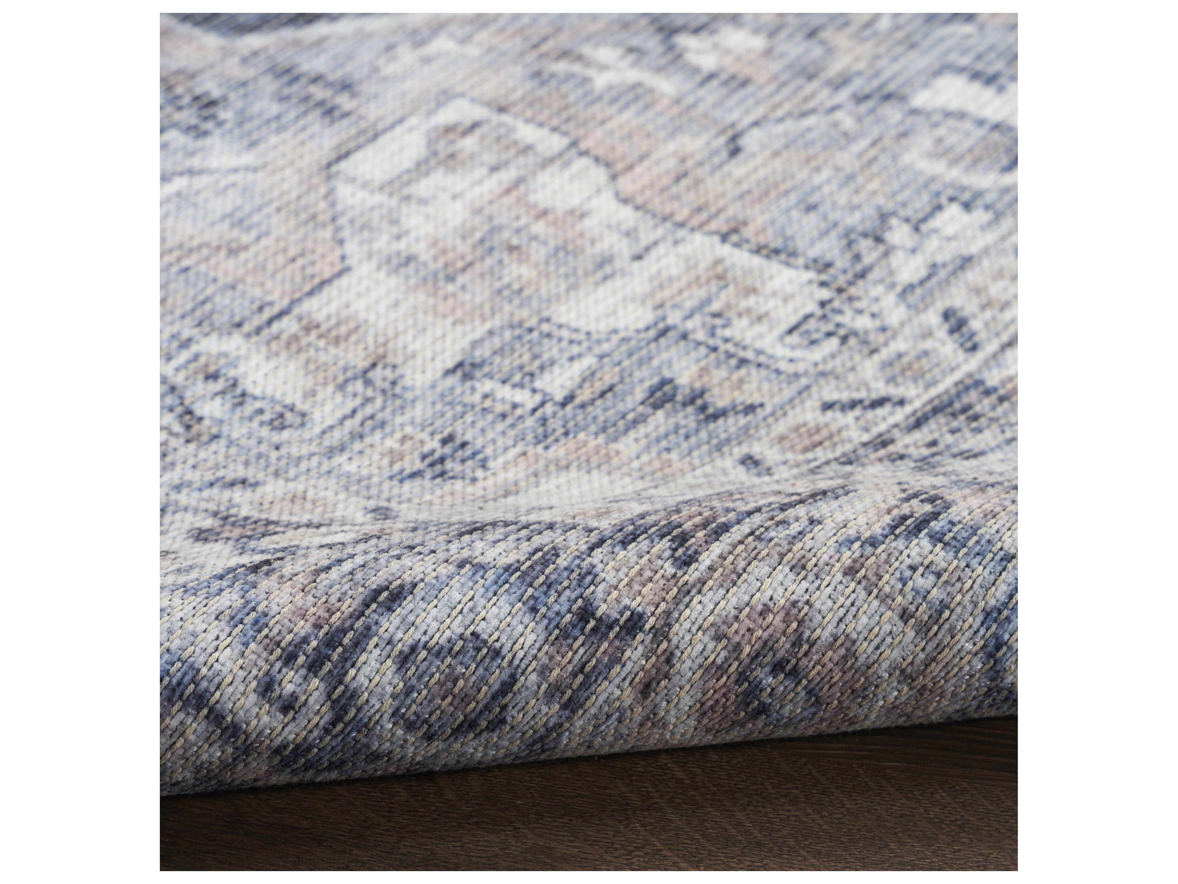 Nourison Machine Washable Series 1 Bordered Area Rug