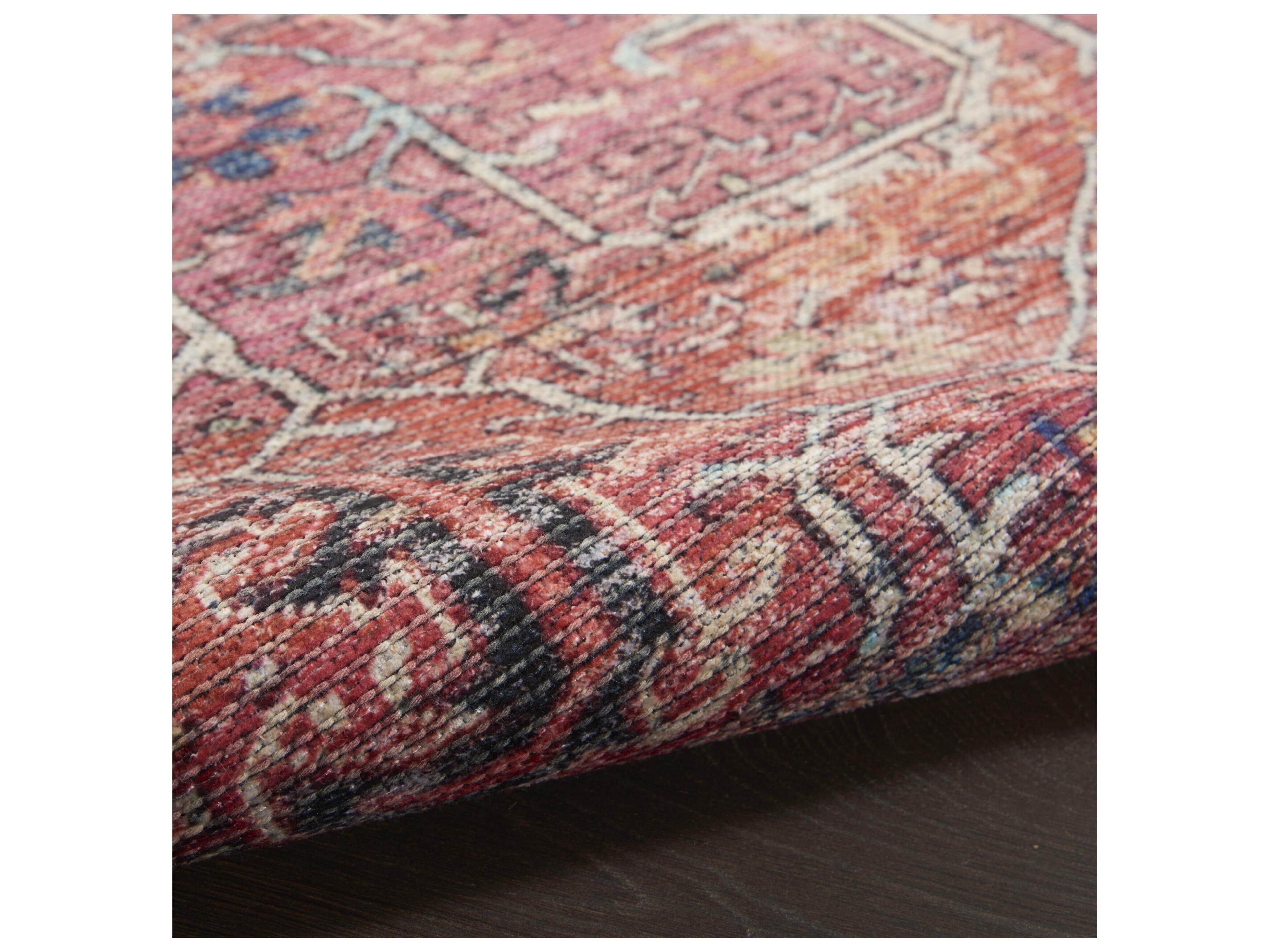 Nourison Machine Washable Series 1 Bordered Area Rug