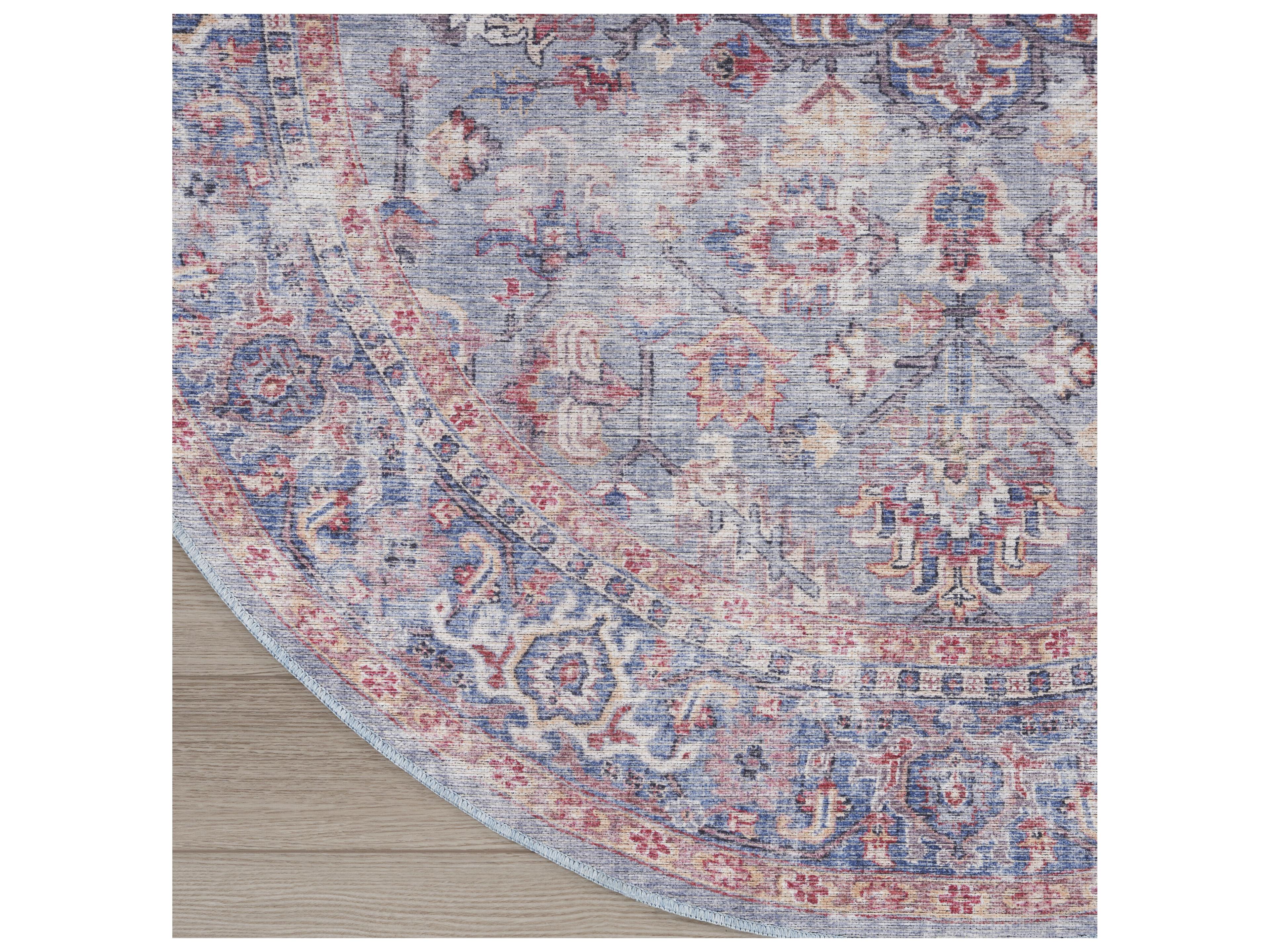 Nourison Machine Washable Series 1 Bordered Area Rug