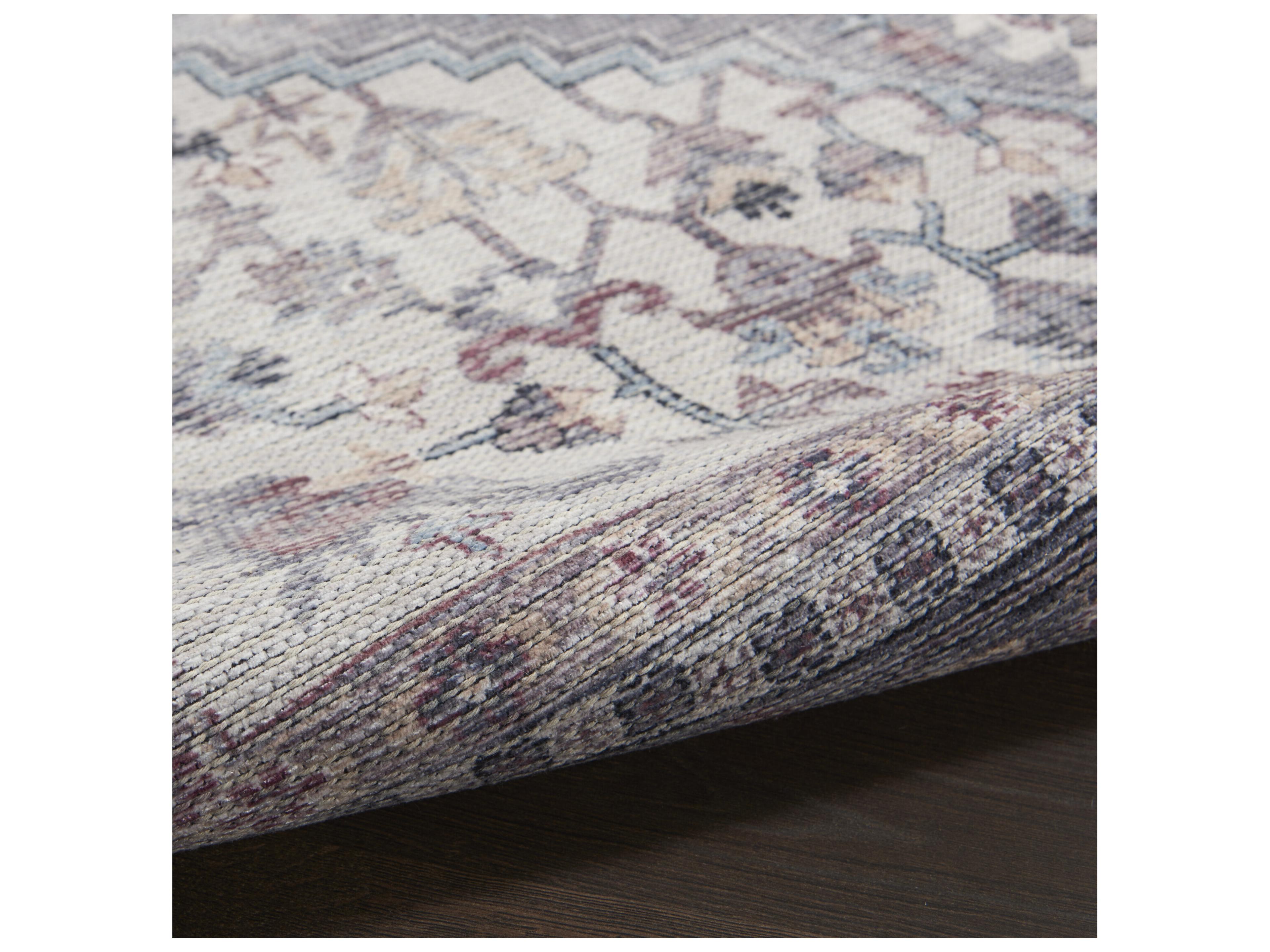 Nourison Machine Washable Series 1 Bordered Area Rug