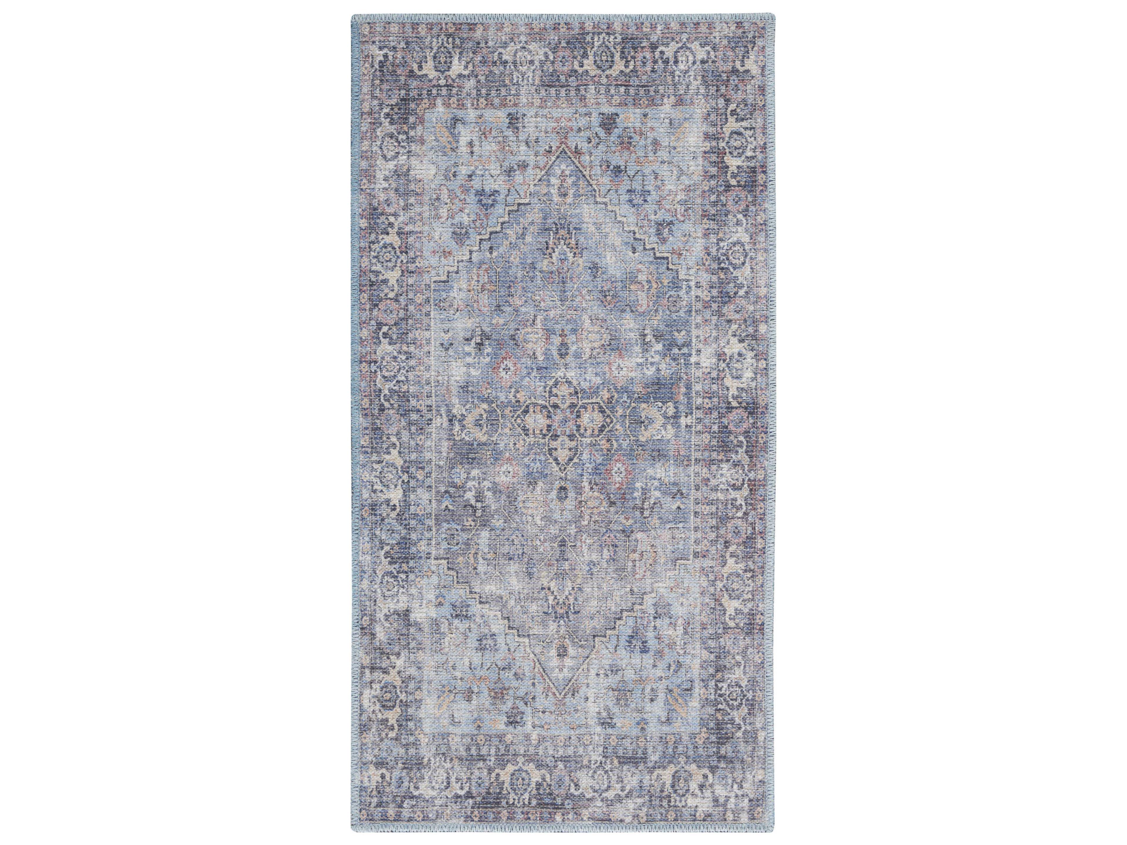 Nourison Nicole Curtis Machine Washable Series 1 Bordered Area Rug