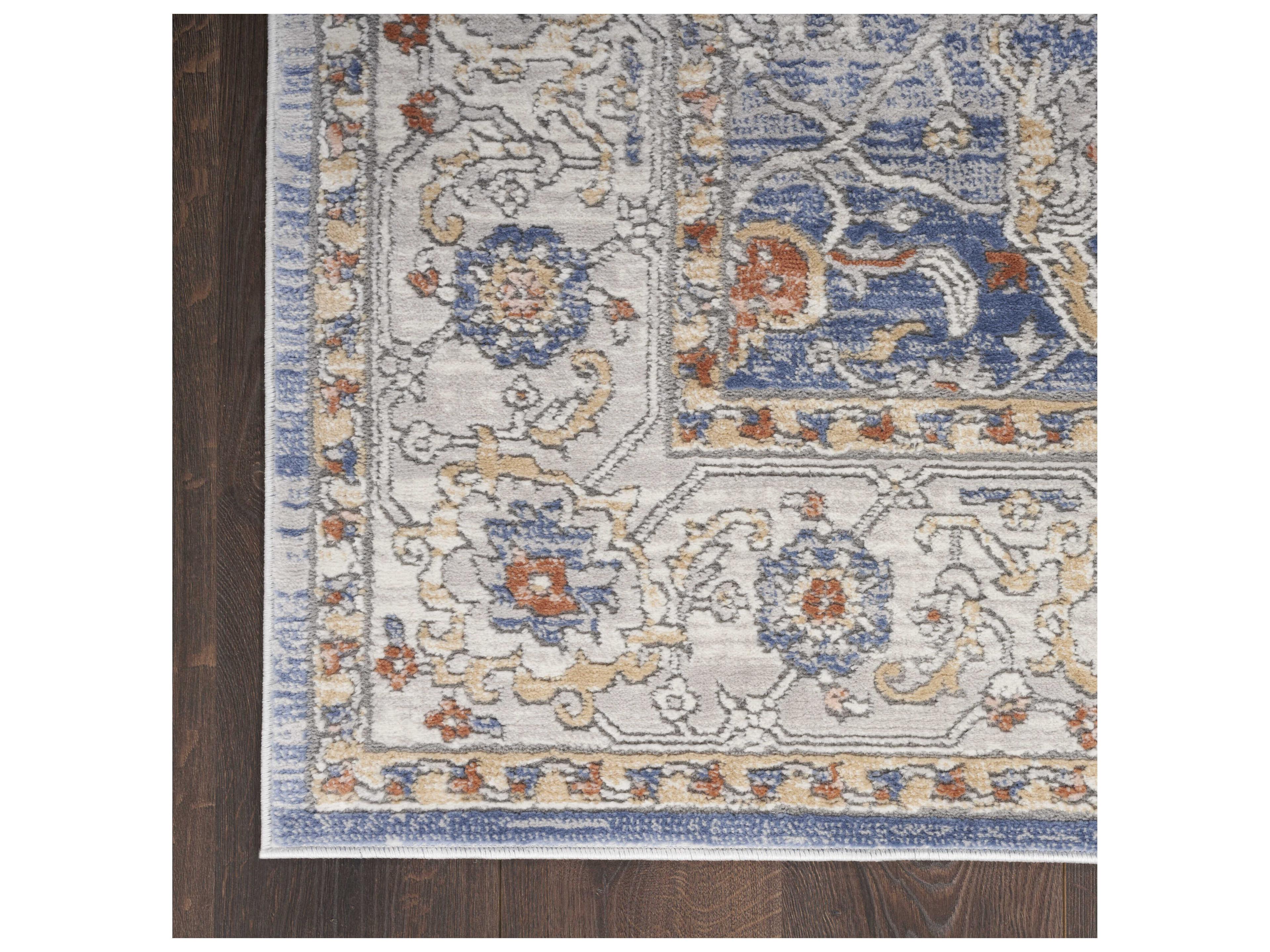 Nourison Series 4 Bordered Runner Area Rug