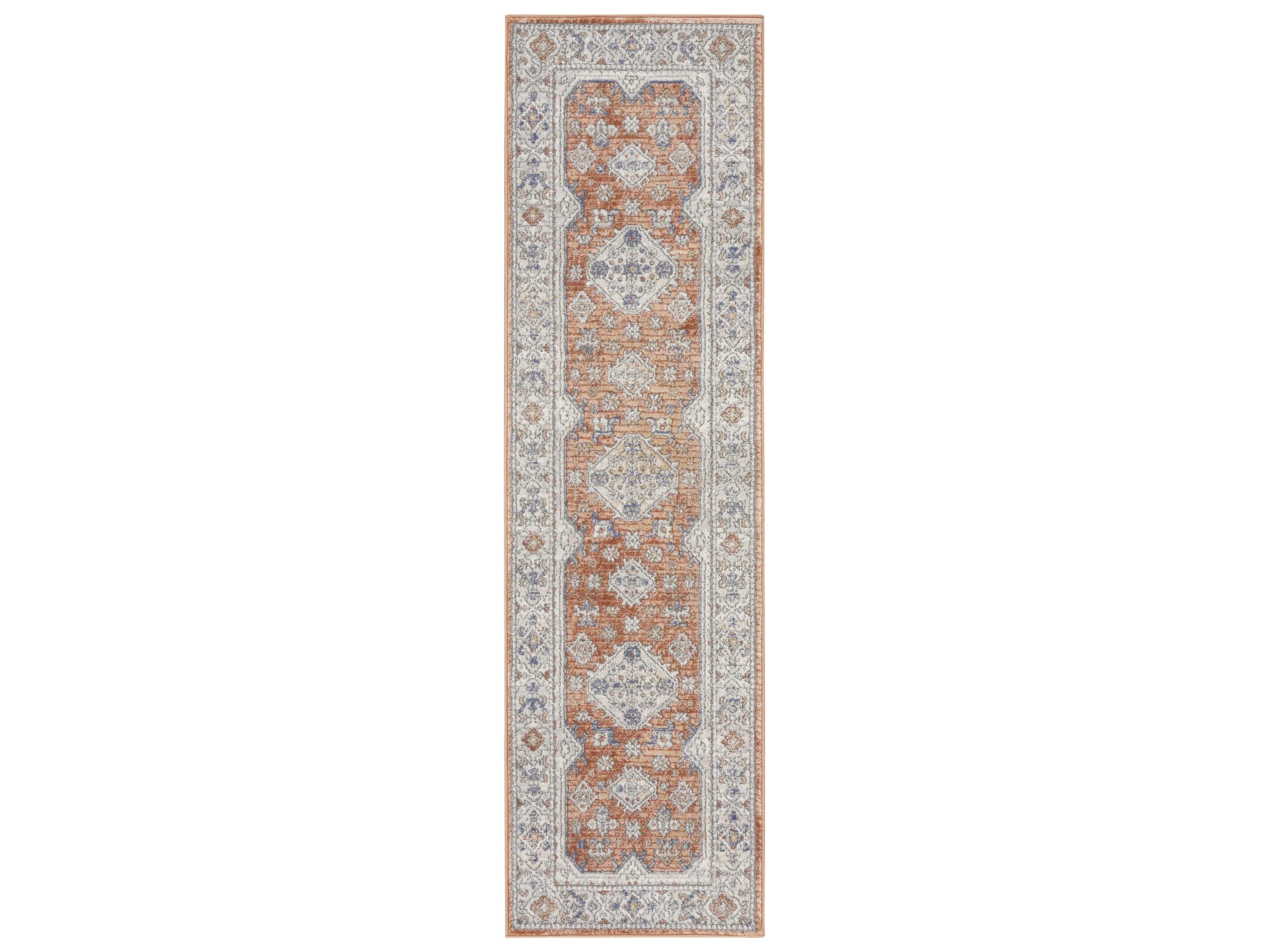 Nourison Series 4 Bordered Runner Area Rug