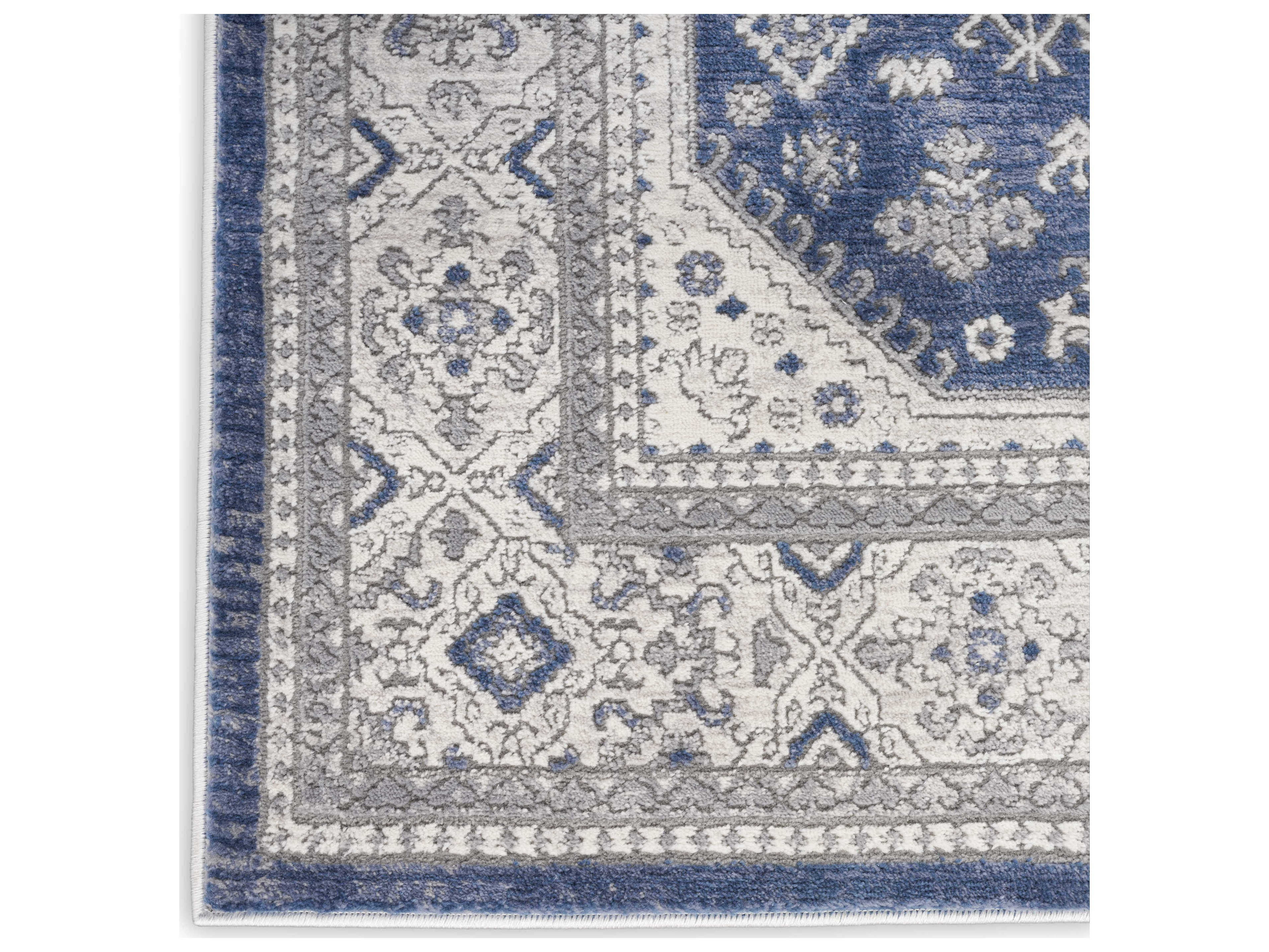 Nourison Series 4 Bordered Runner Area Rug