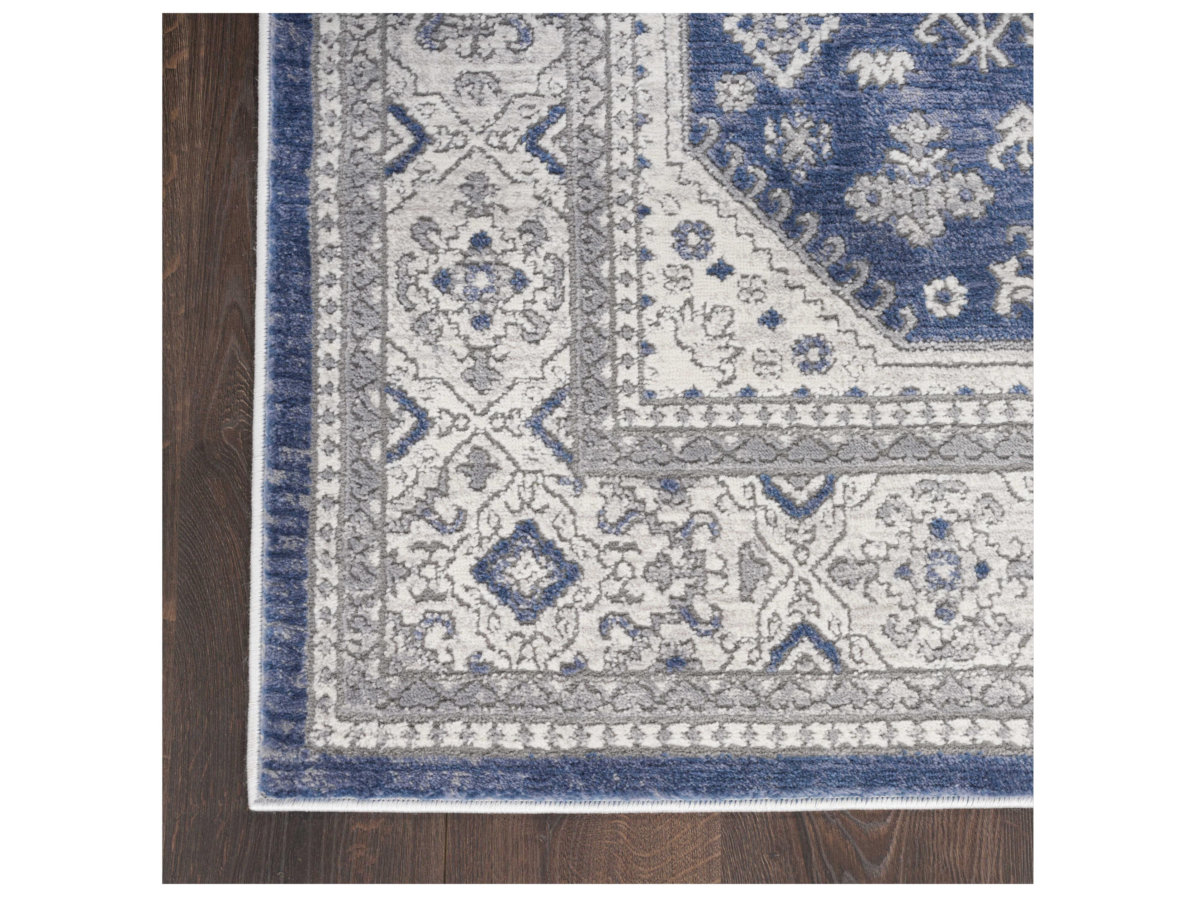 Nourison Series 4 Bordered Runner Area Rug