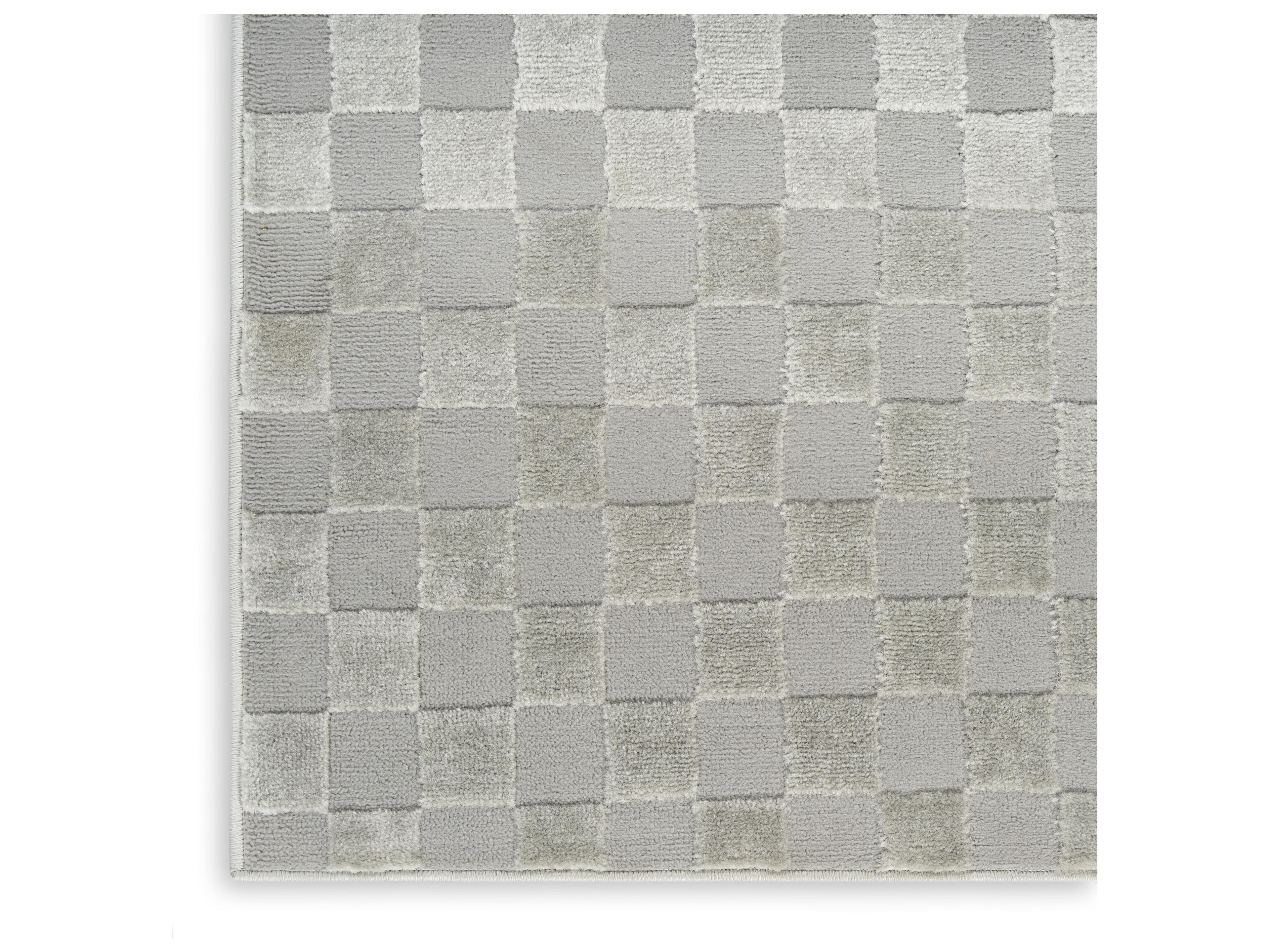 Nourison Serenity Home Geometric Runner Area Rug