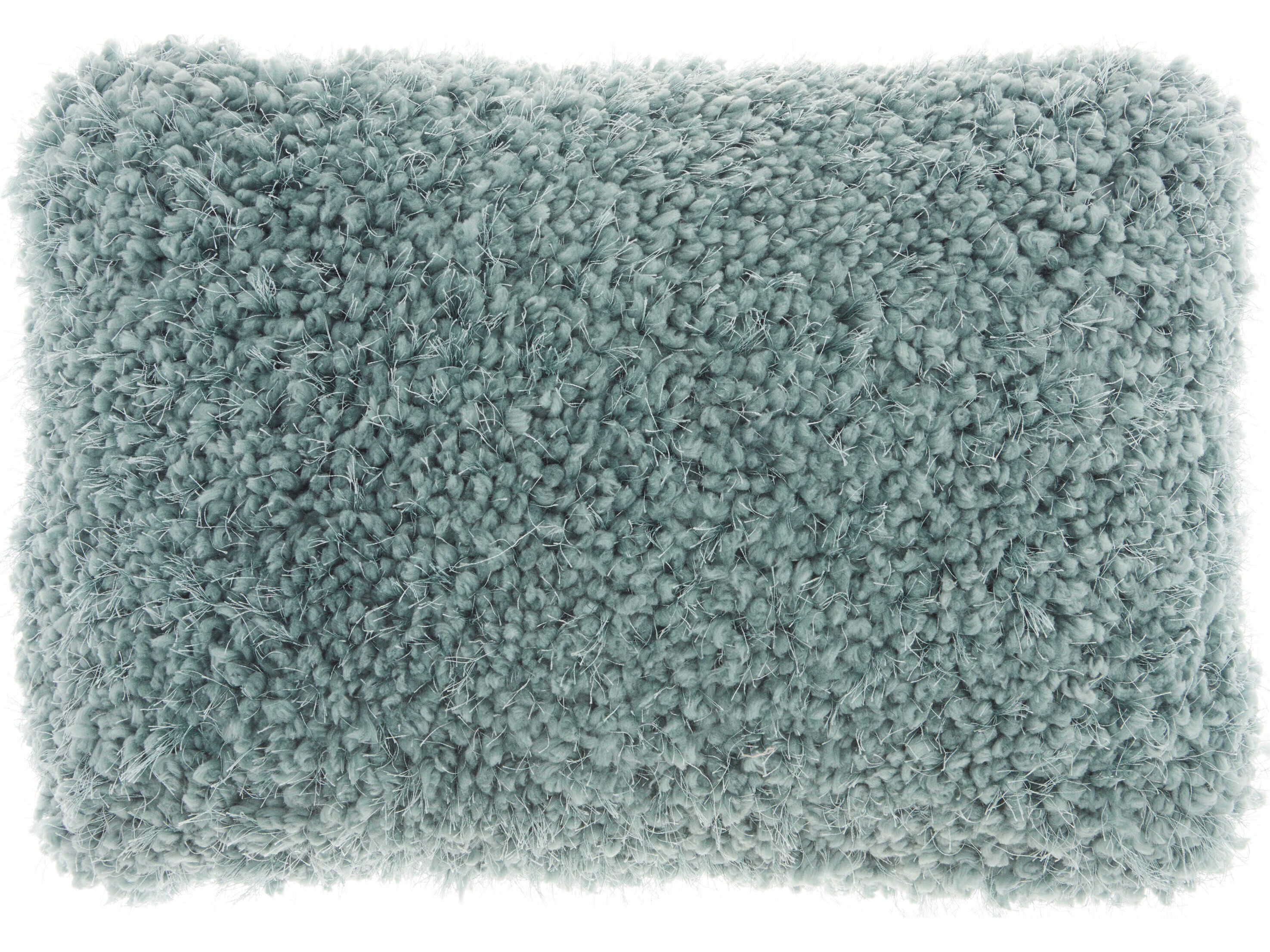 Nourison Shag Celadon Pillow