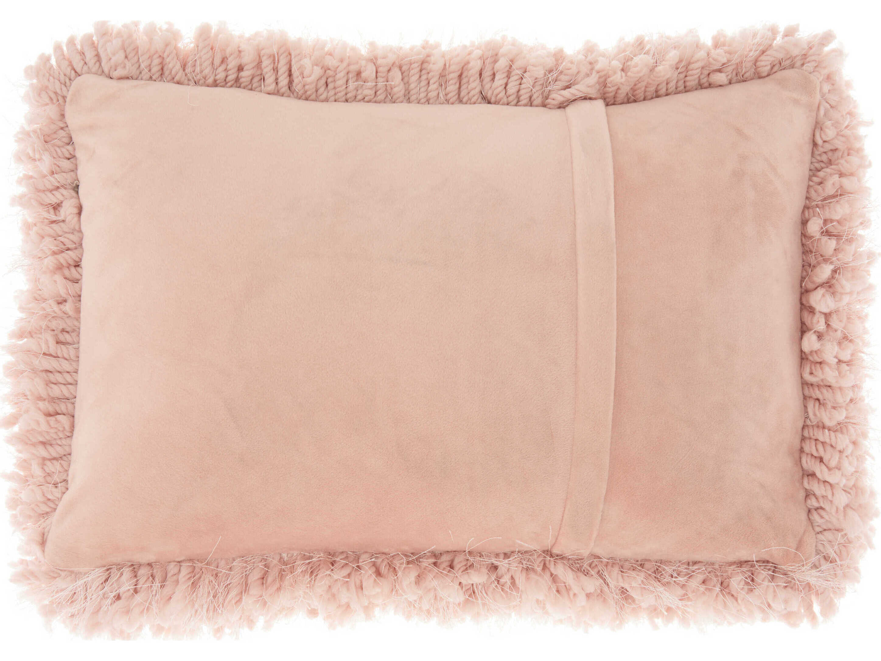 Nourison Shag Rose Pillow