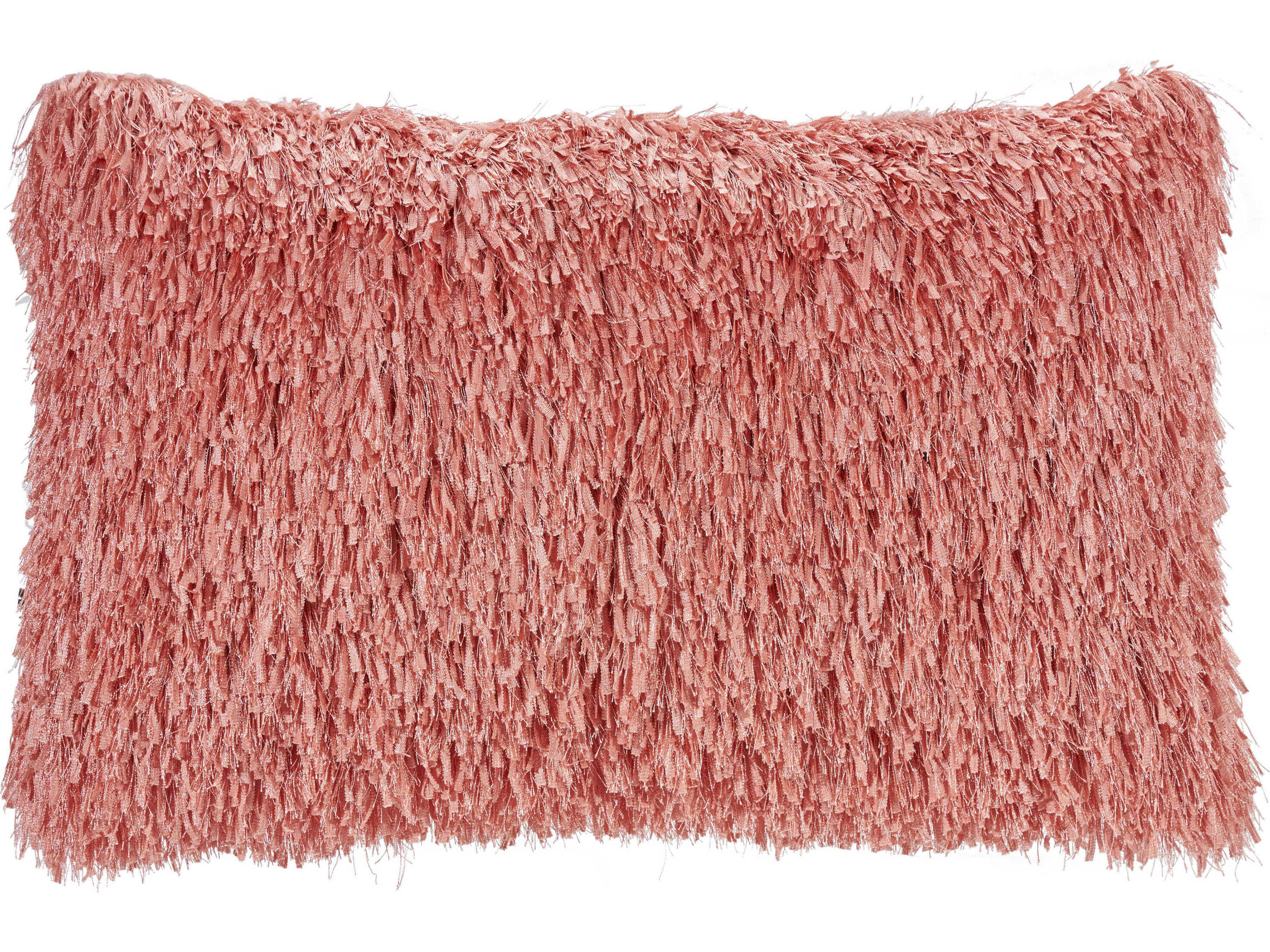 Nourison Shag Coral Pillow