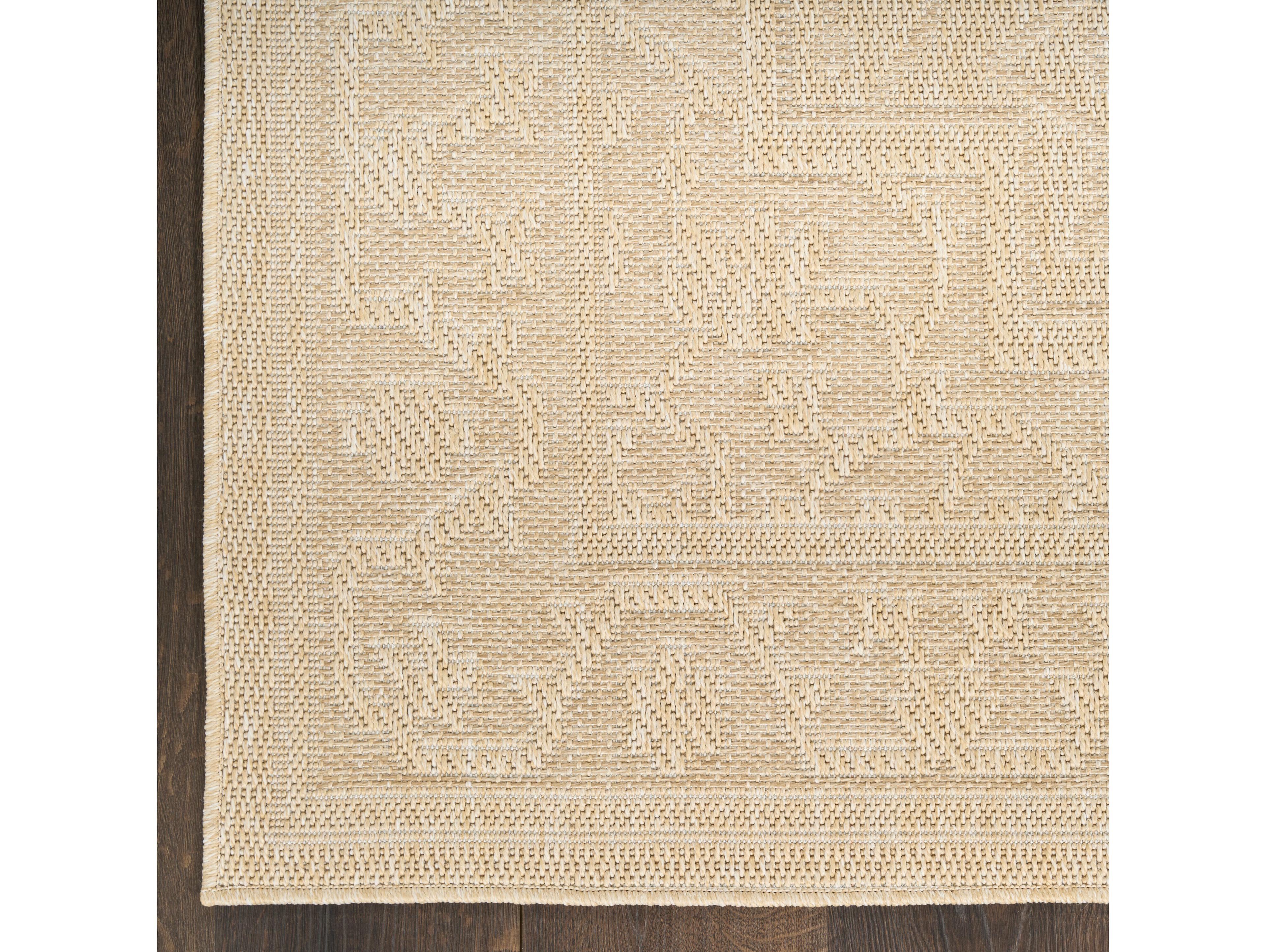 Nourison Tulum Bordered Runner Area Rug