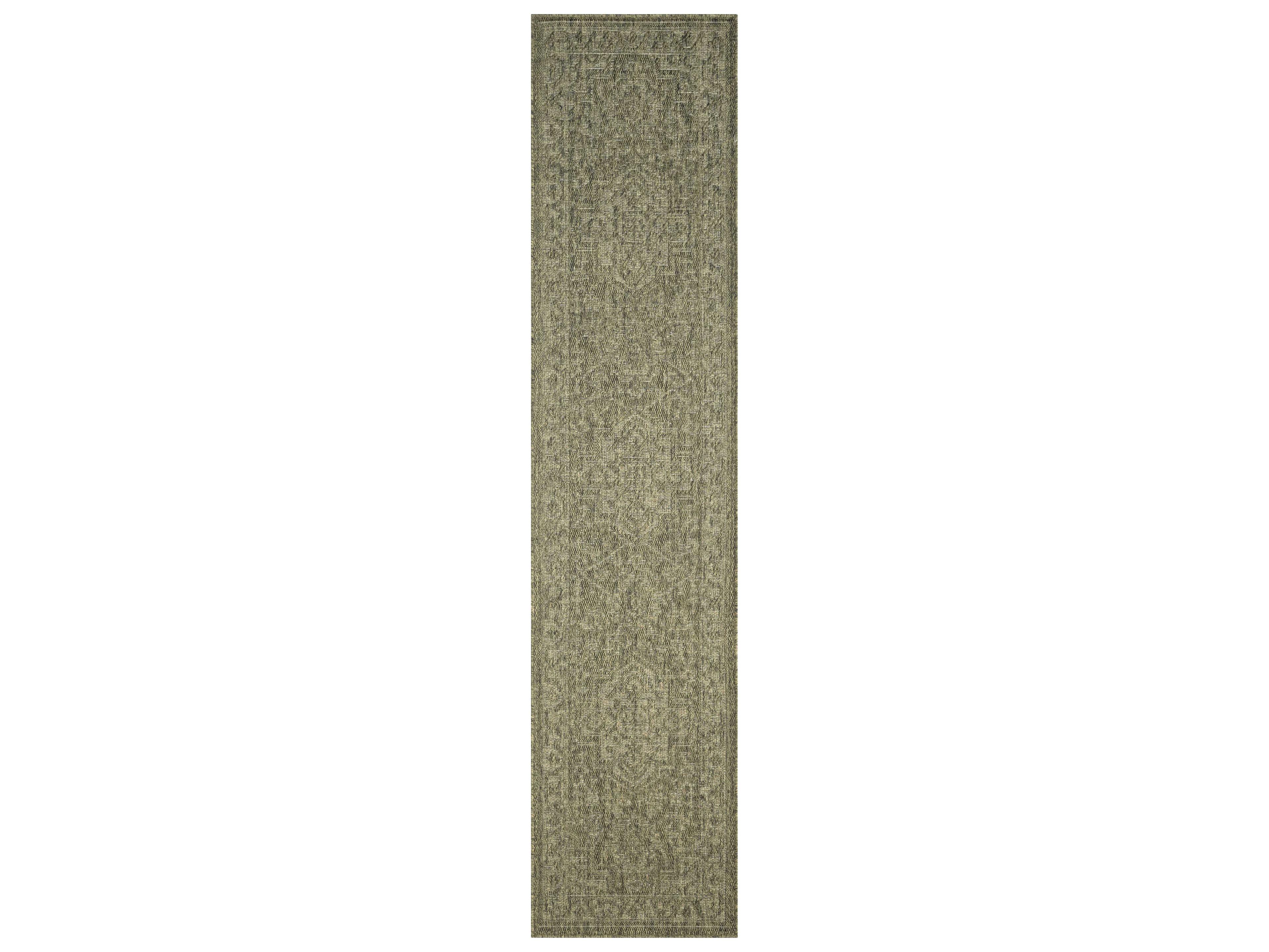 Nourison Tulum Bordered Runner Area Rug