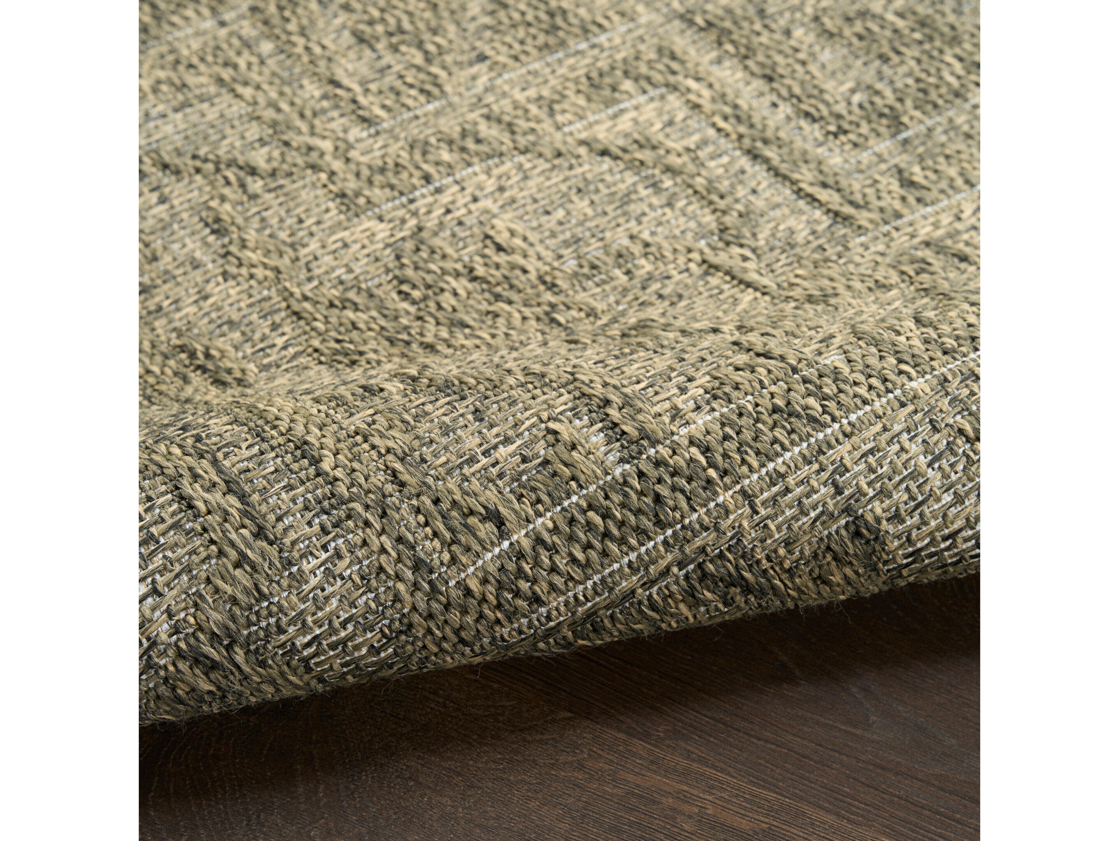 Nourison Tulum Bordered Runner Area Rug
