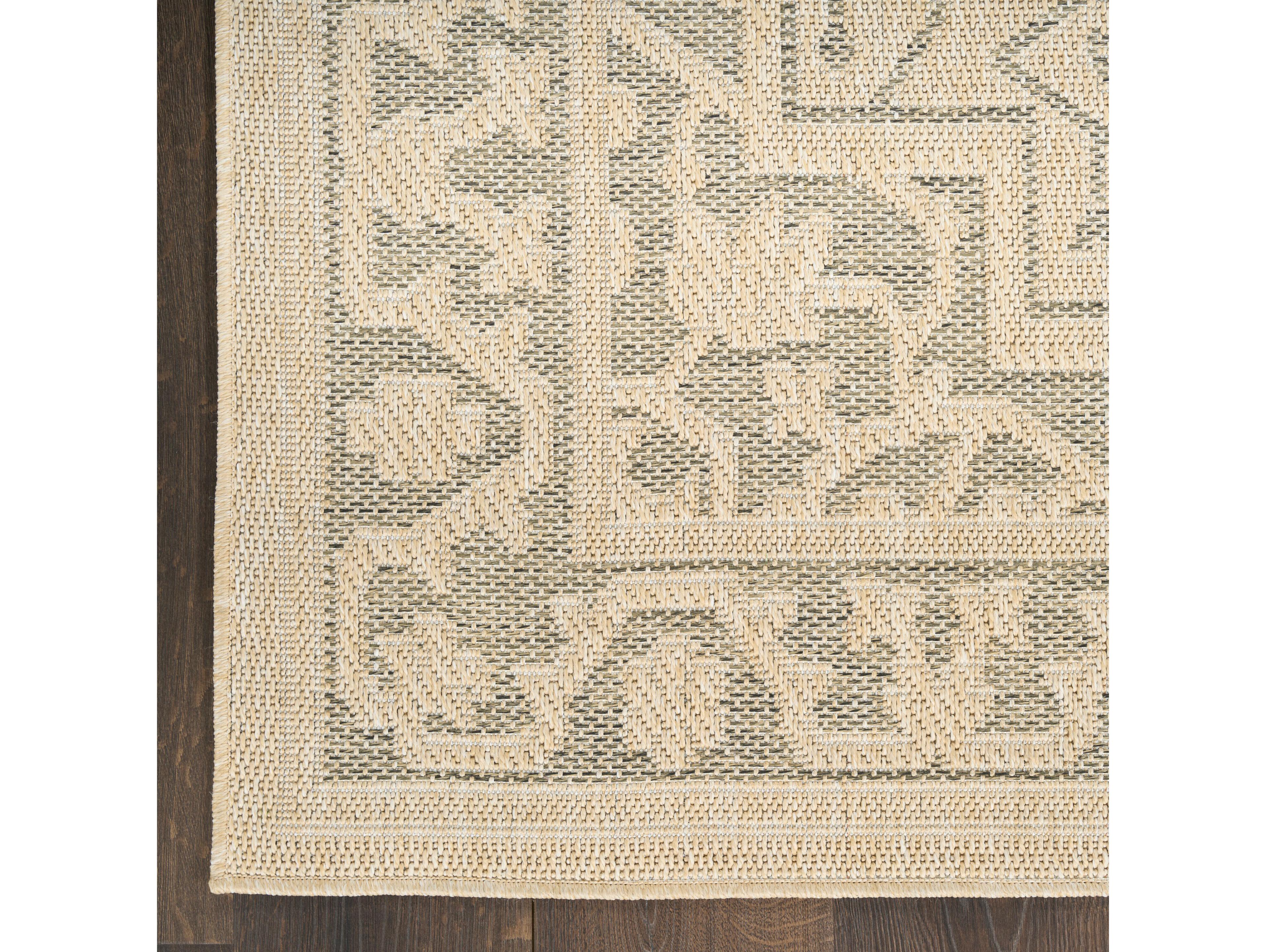 Nourison Tulum Bordered Area Rug