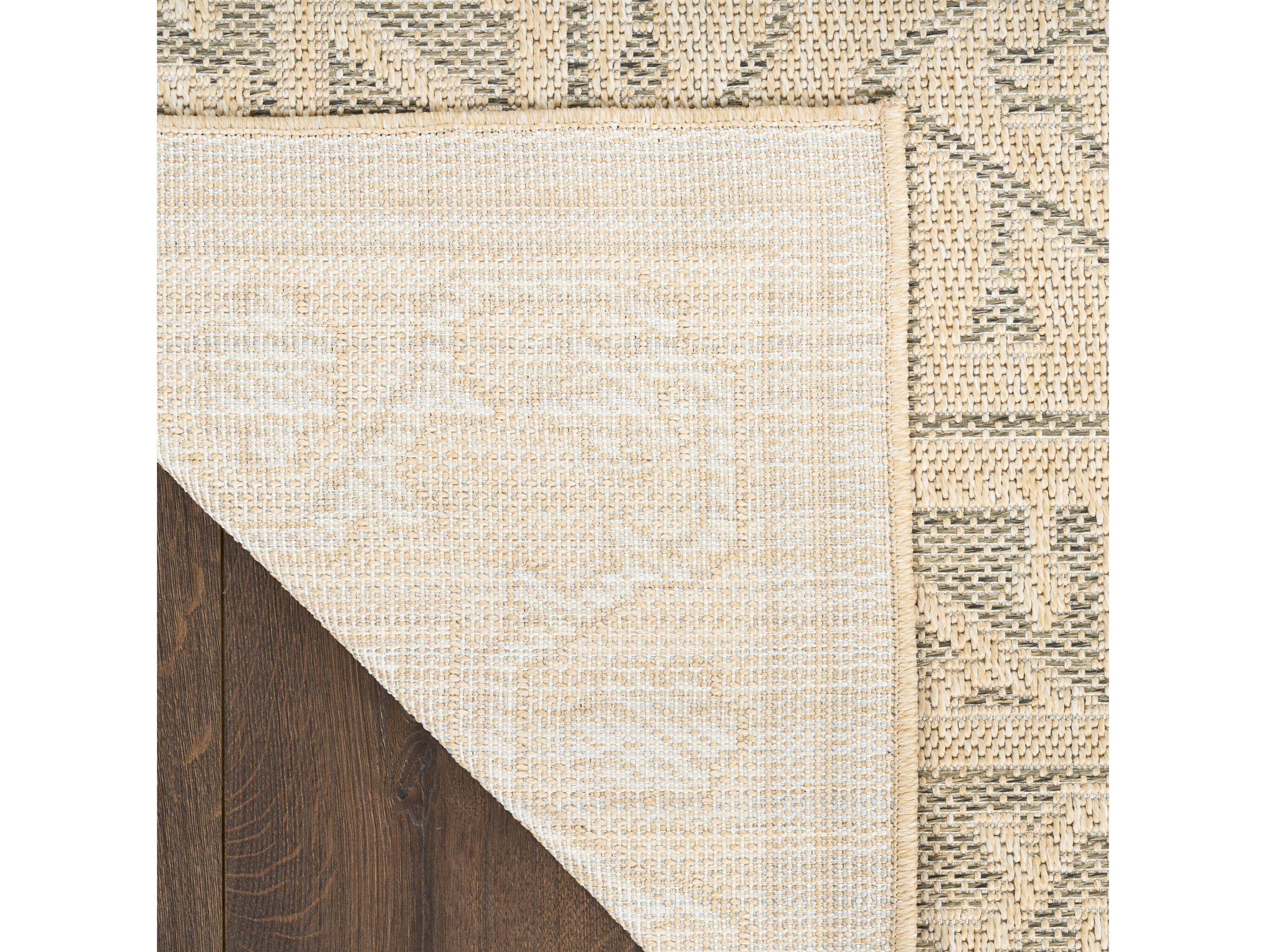 Nourison Tulum Bordered Runner Area Rug