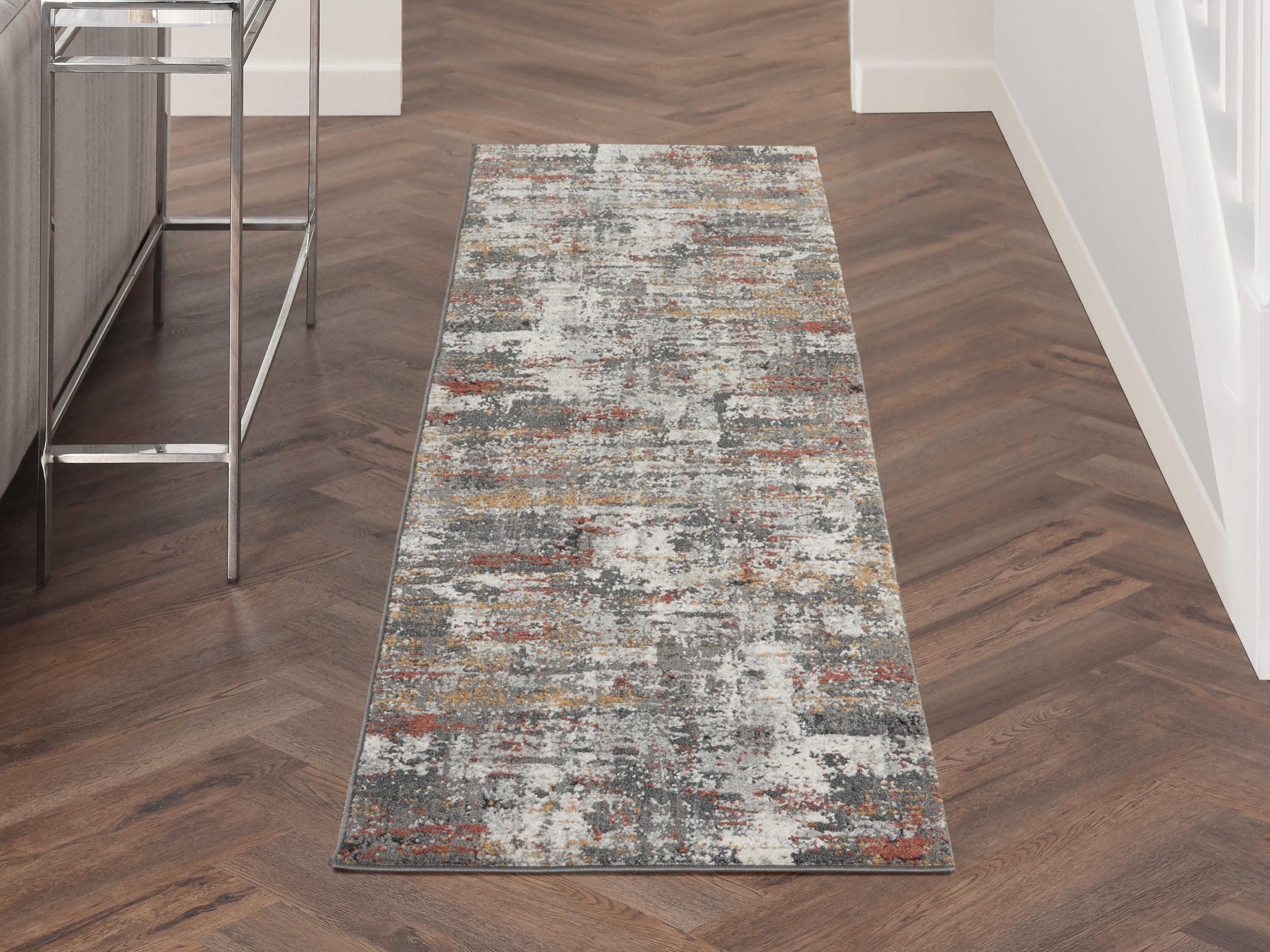 Nourison Tangra Abstract Runner Area Rug
