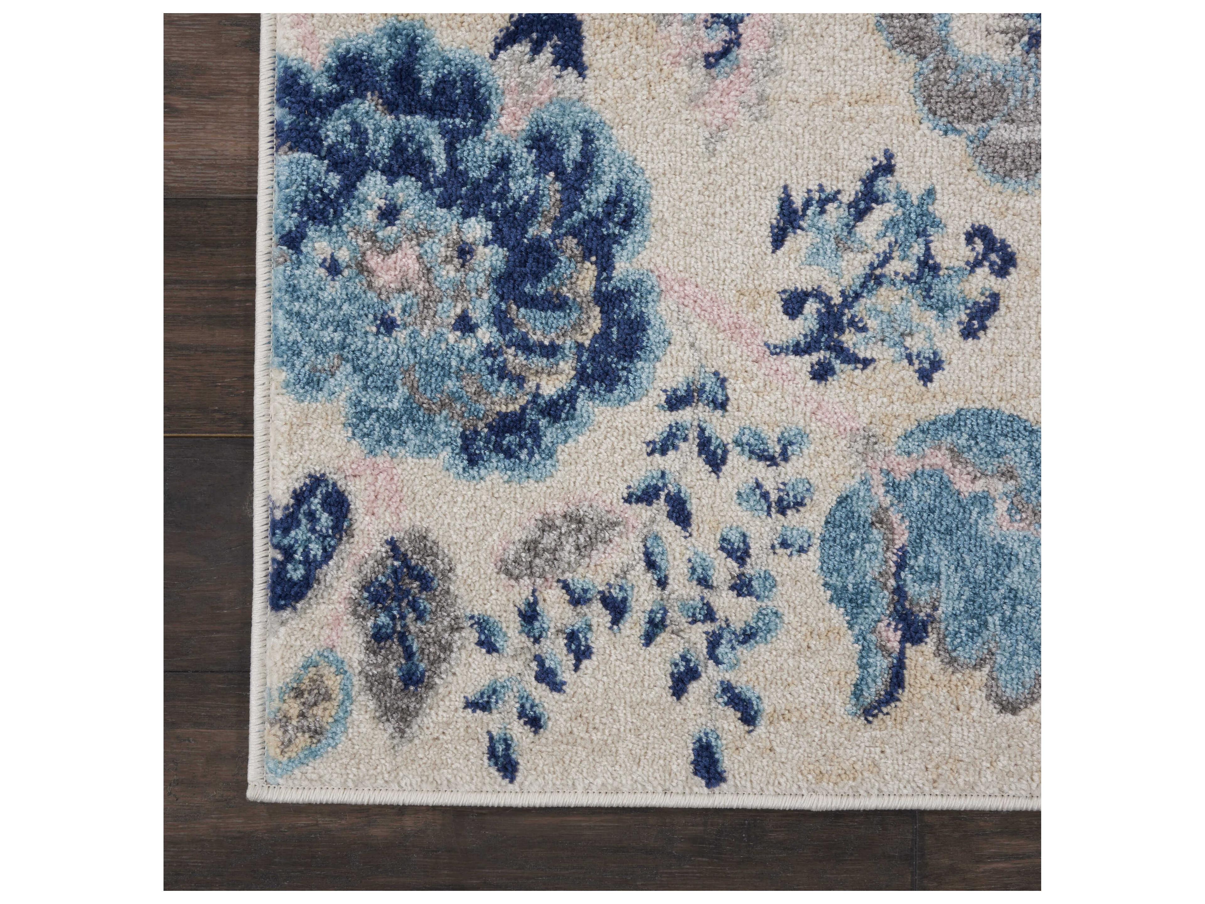 Nourison Tranquil Floral Runner Area Rug