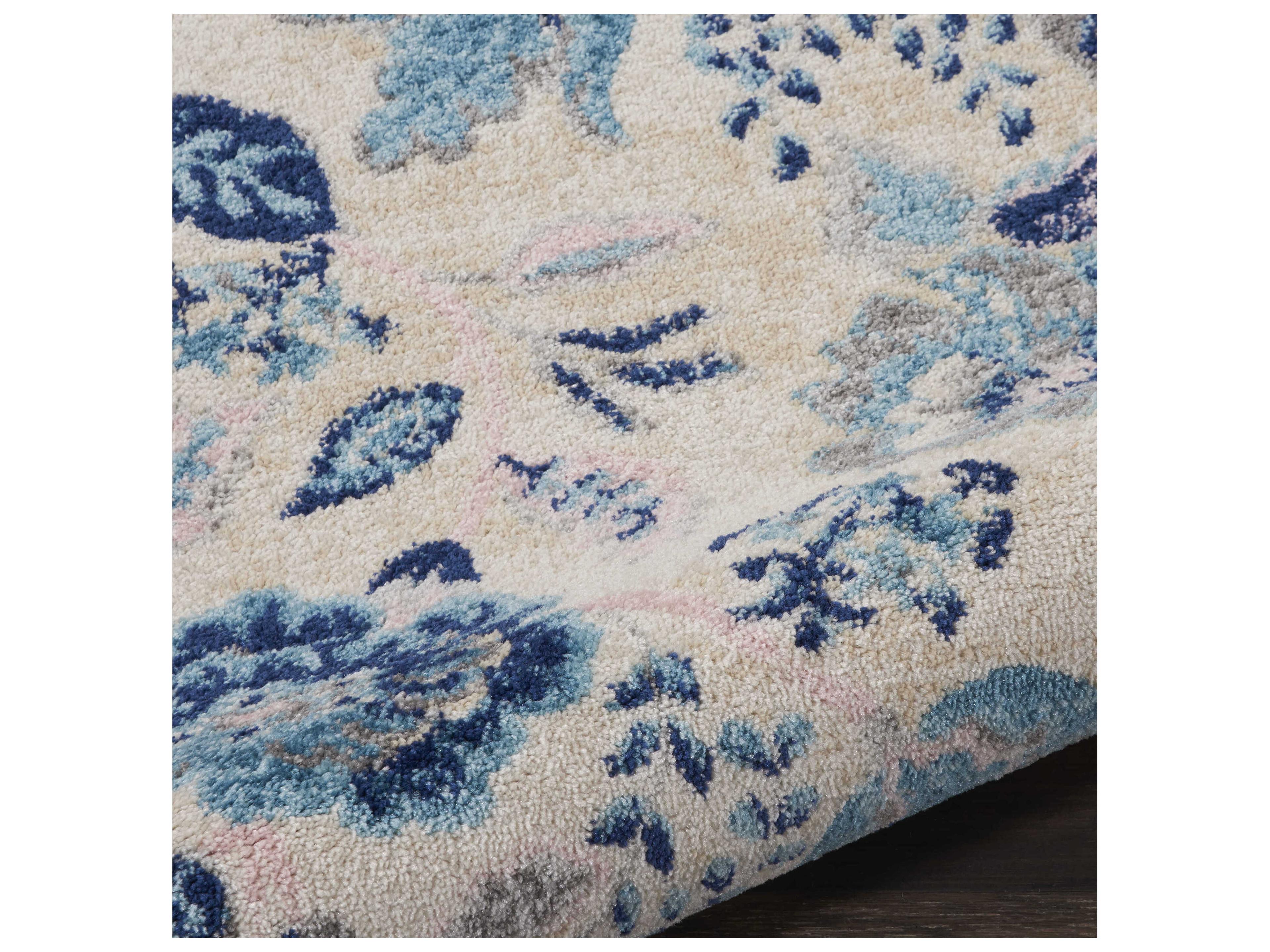 Nourison Tranquil Floral Runner Area Rug