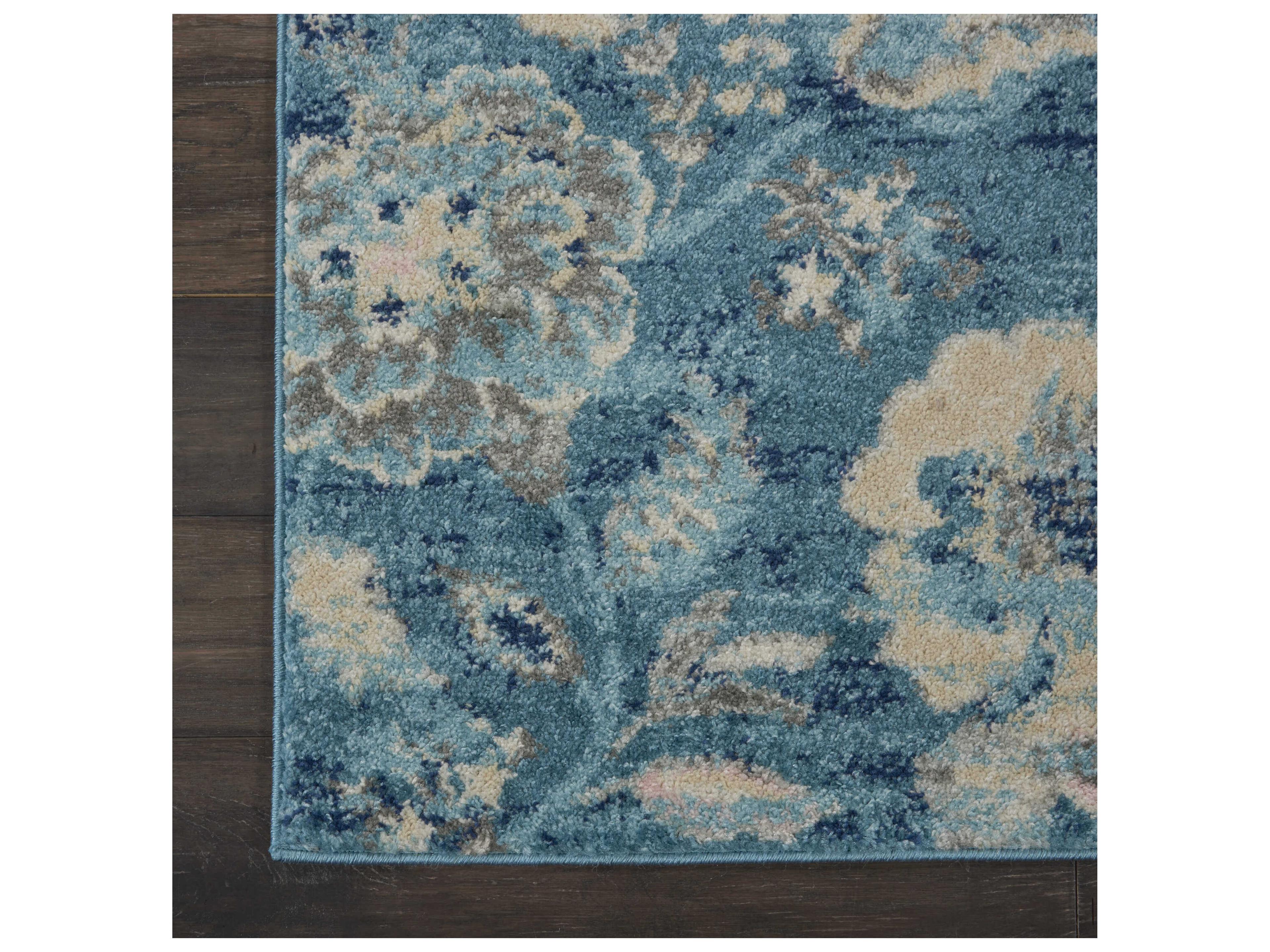 Nourison Tranquil Floral Runner Area Rug
