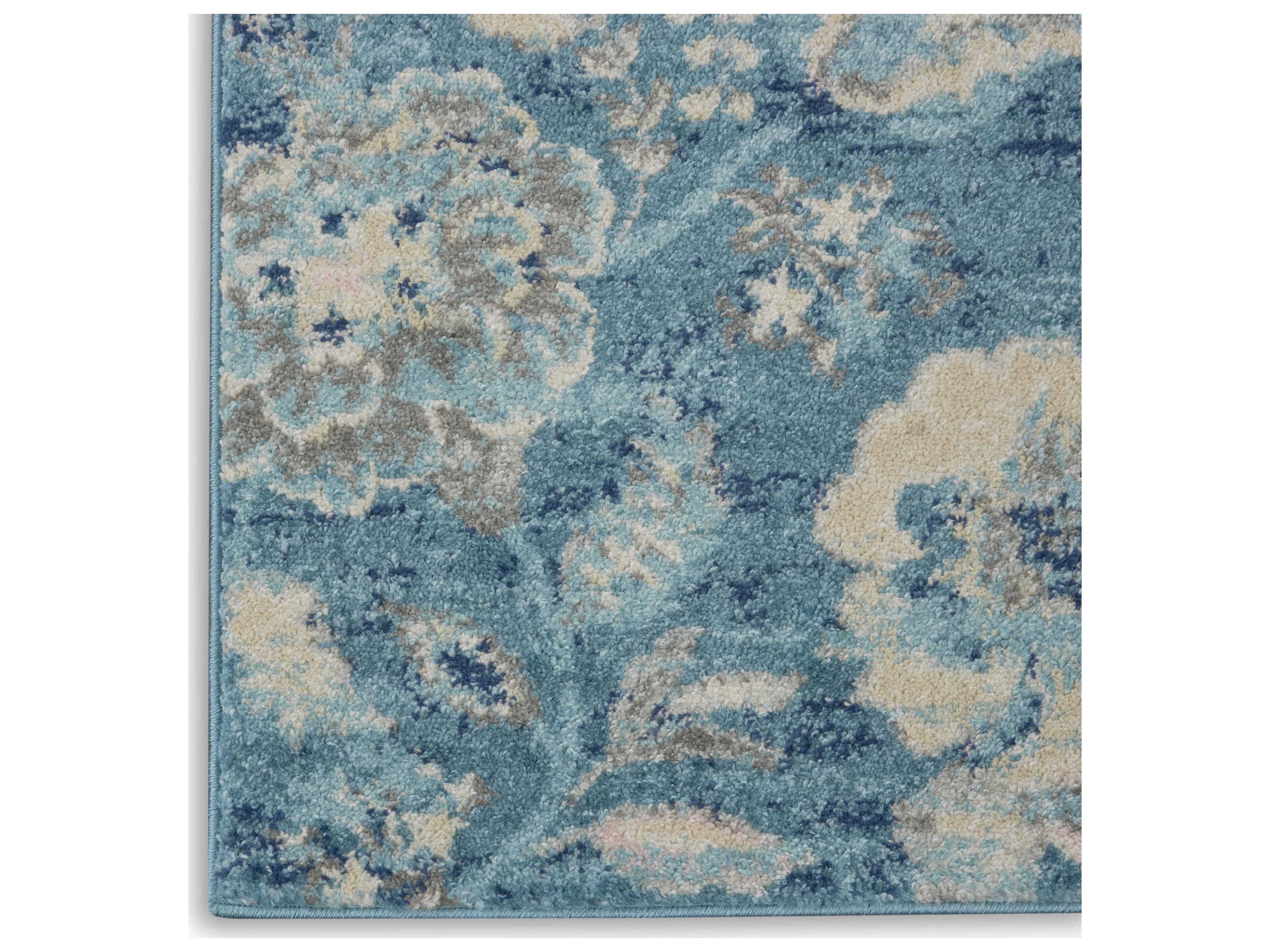 Nourison Tranquil Floral Runner Area Rug