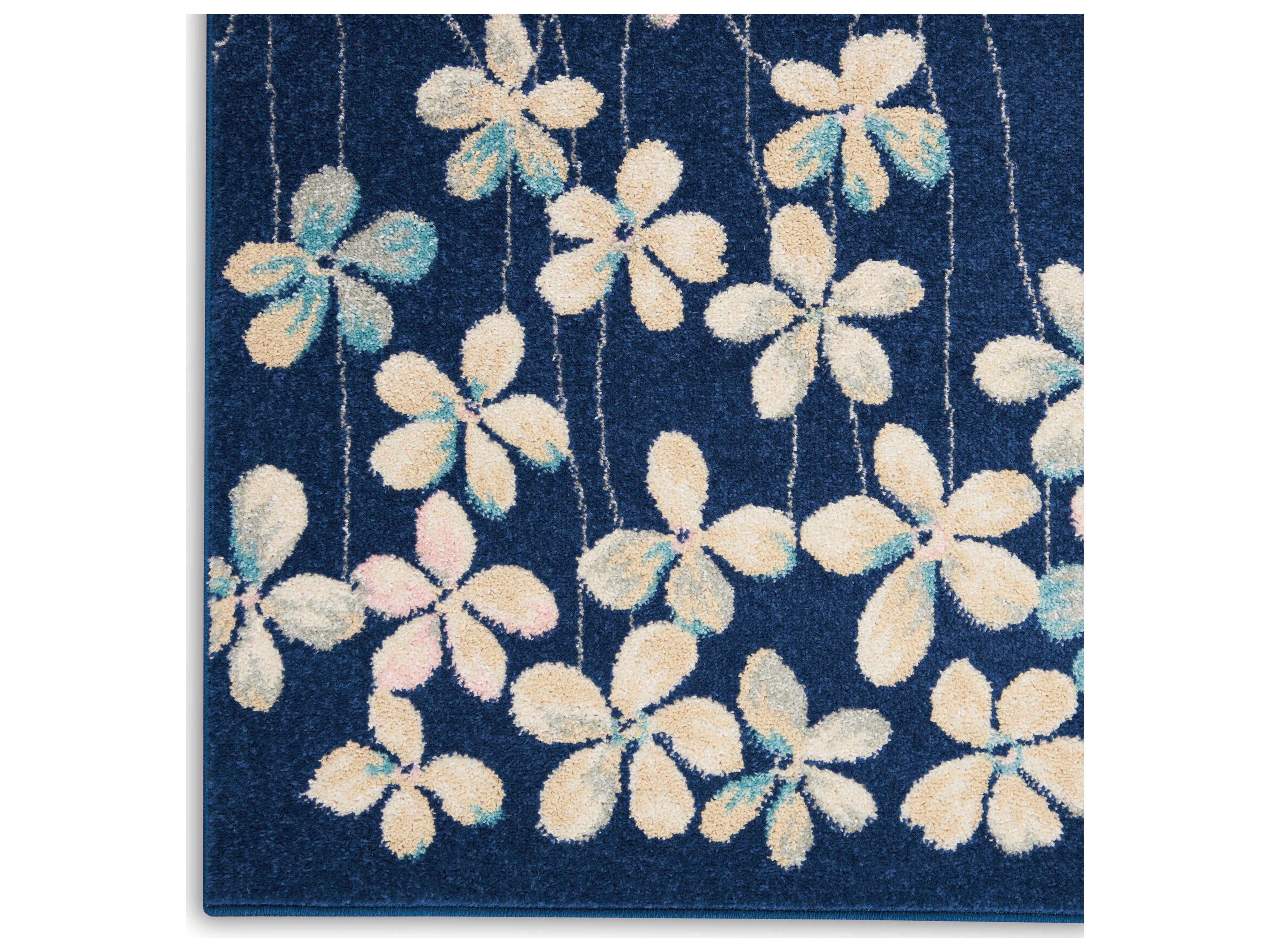 Nourison Tranquil Floral Runner Area Rug