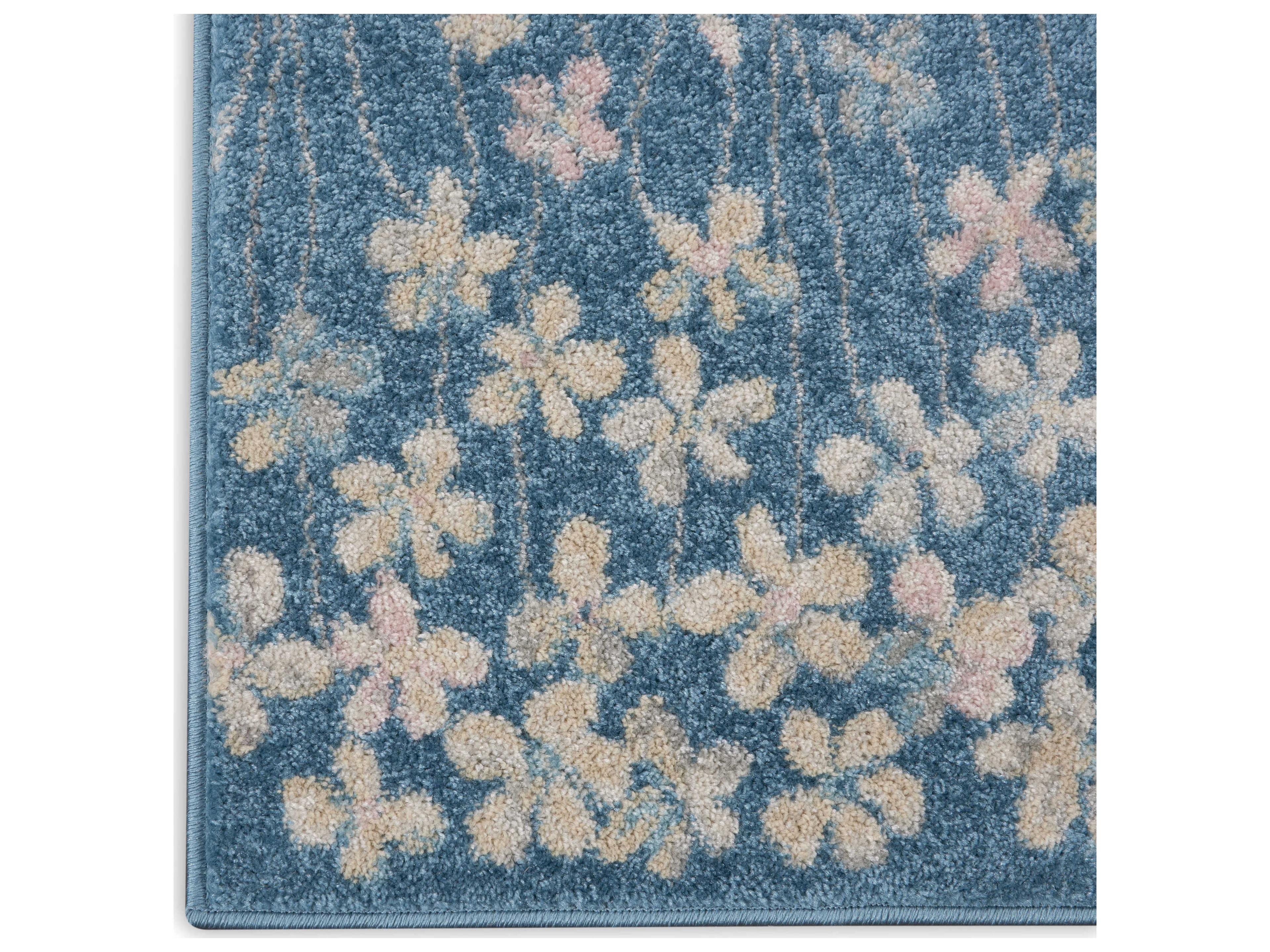 Nourison Tranquil Floral Runner Area Rug