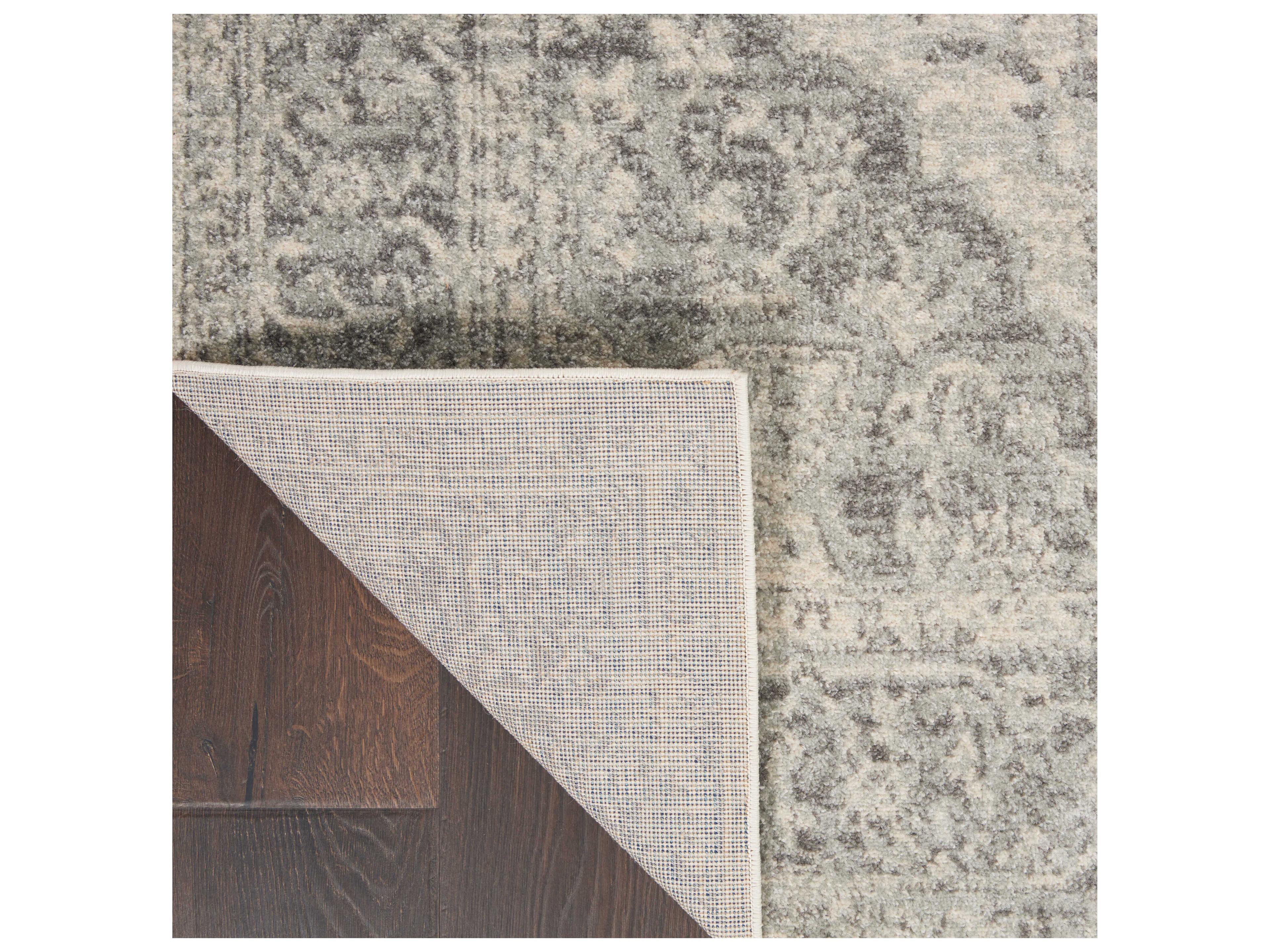 Nourison Tranquil Bordered Runner Area Rug