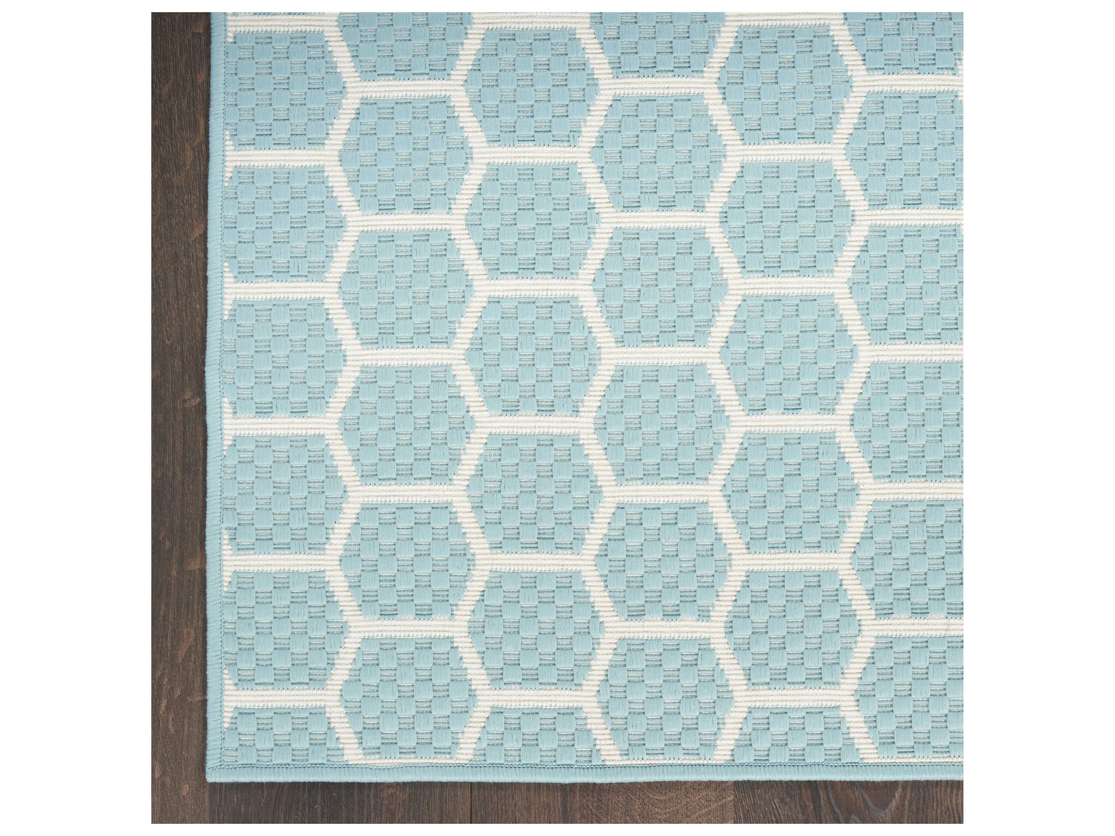 Nourison Twist Reversible Geometric Area Rug