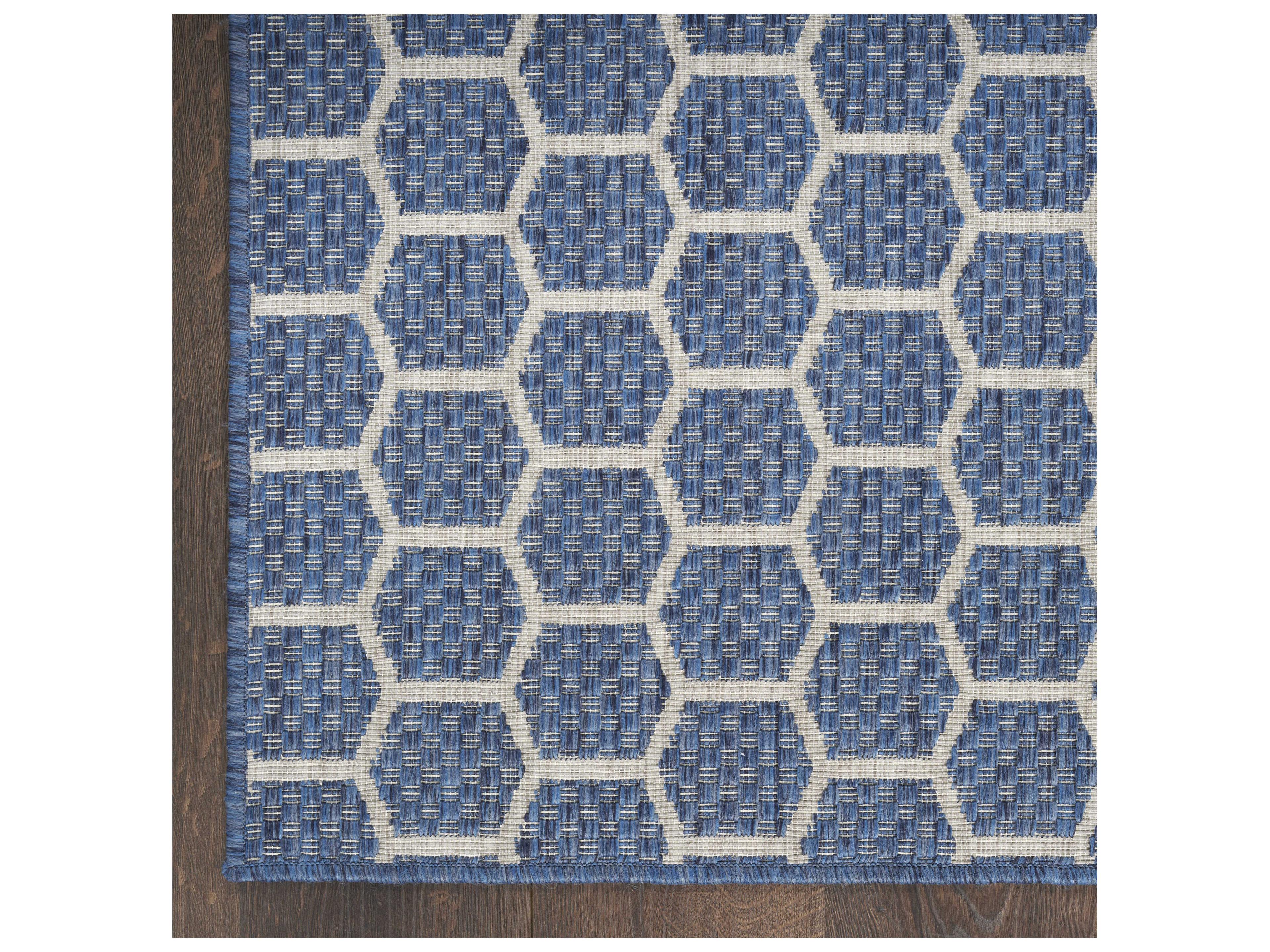Nourison Twist Reversible Geometric Area Rug