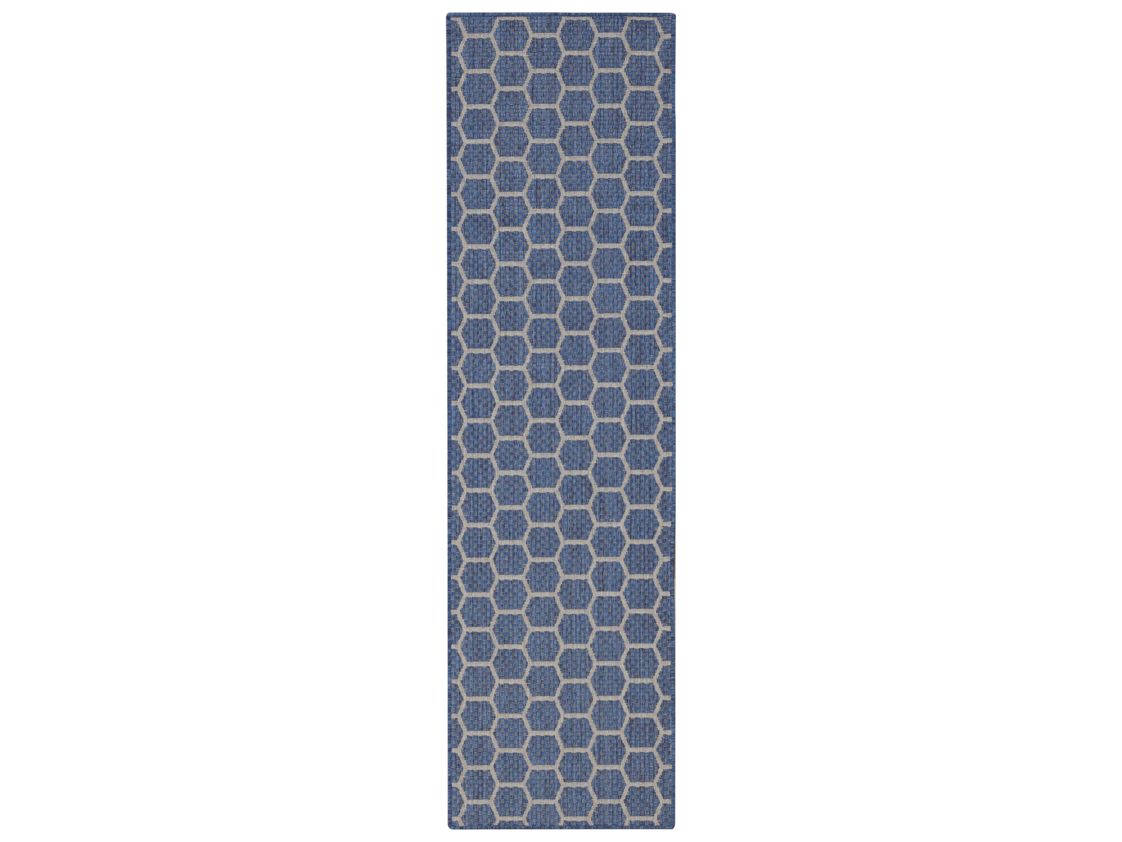 Nourison Twist Reversible Geometric Runner Area Rug